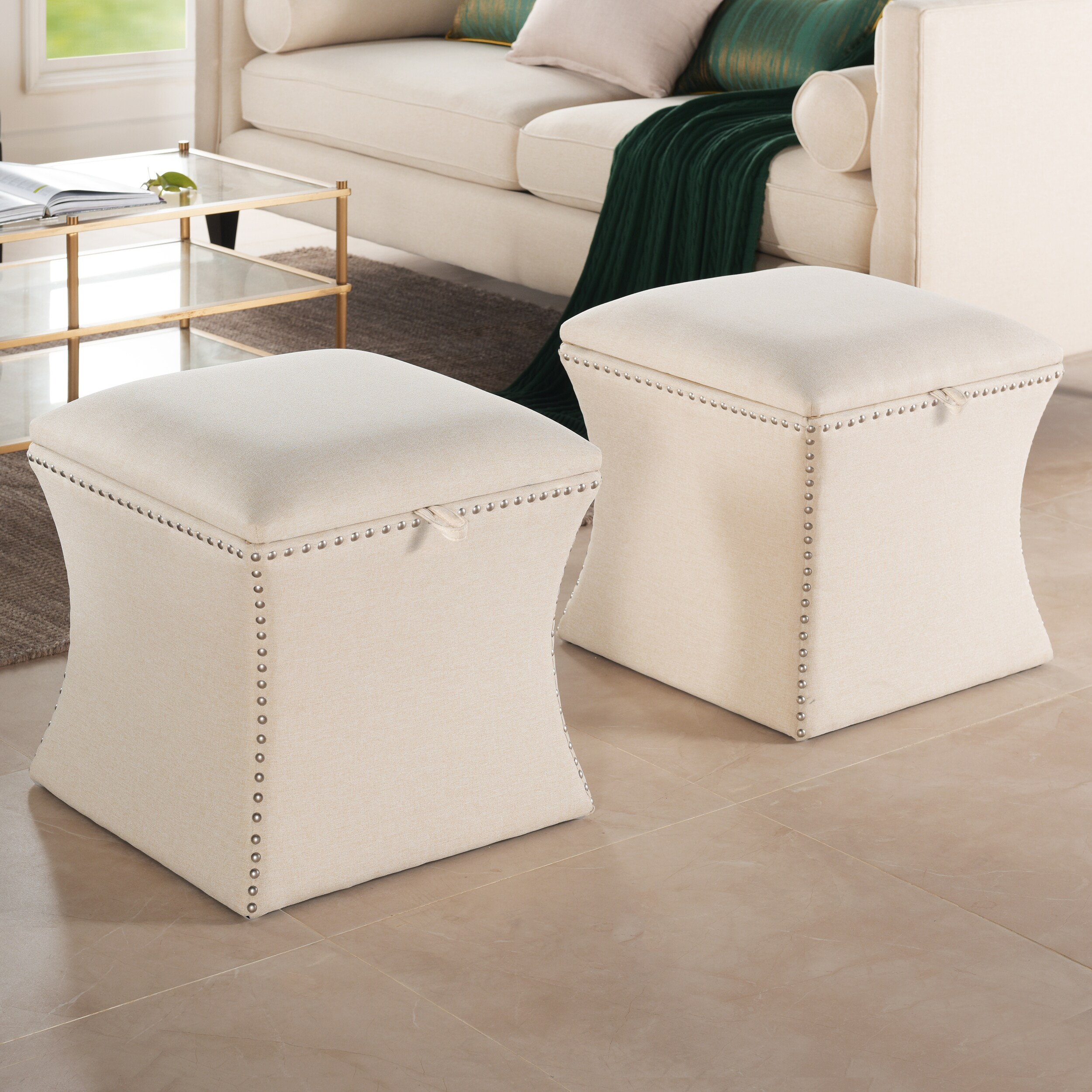 Jennifer Taylor Home 2330-970 Indoor-Ottomans - View #2