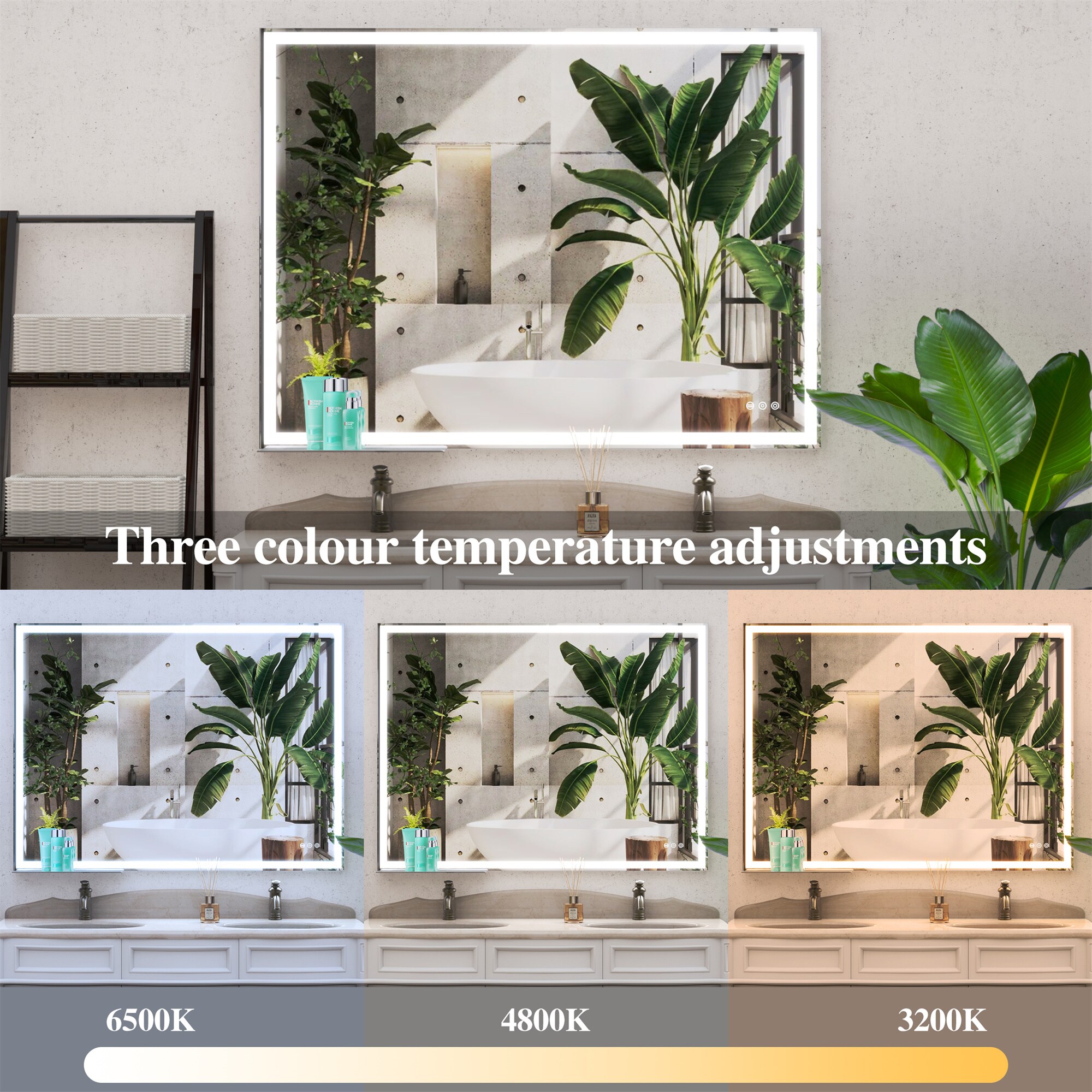 BABOOM BOM-2121013-OR Framed-Bath-Mirrors - View #5