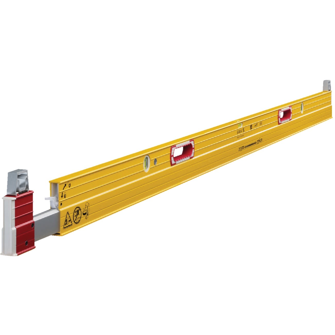STABILA 35712 Extendable Plate Level (7 to 12 Feet) - Precision Yellow Tool #DFP-AR-370615QTY-1