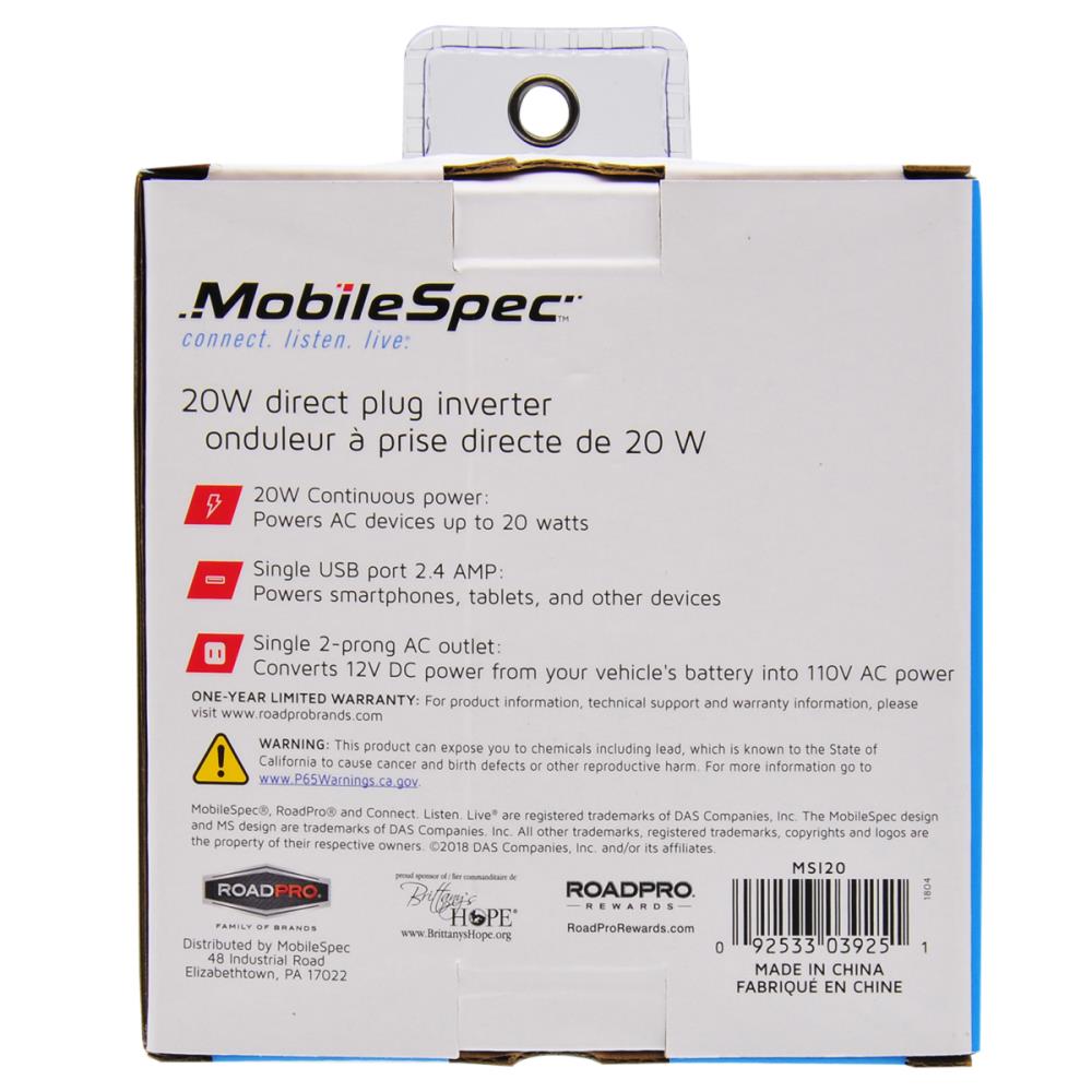 MobileSpec MSI20 inverters - View #9