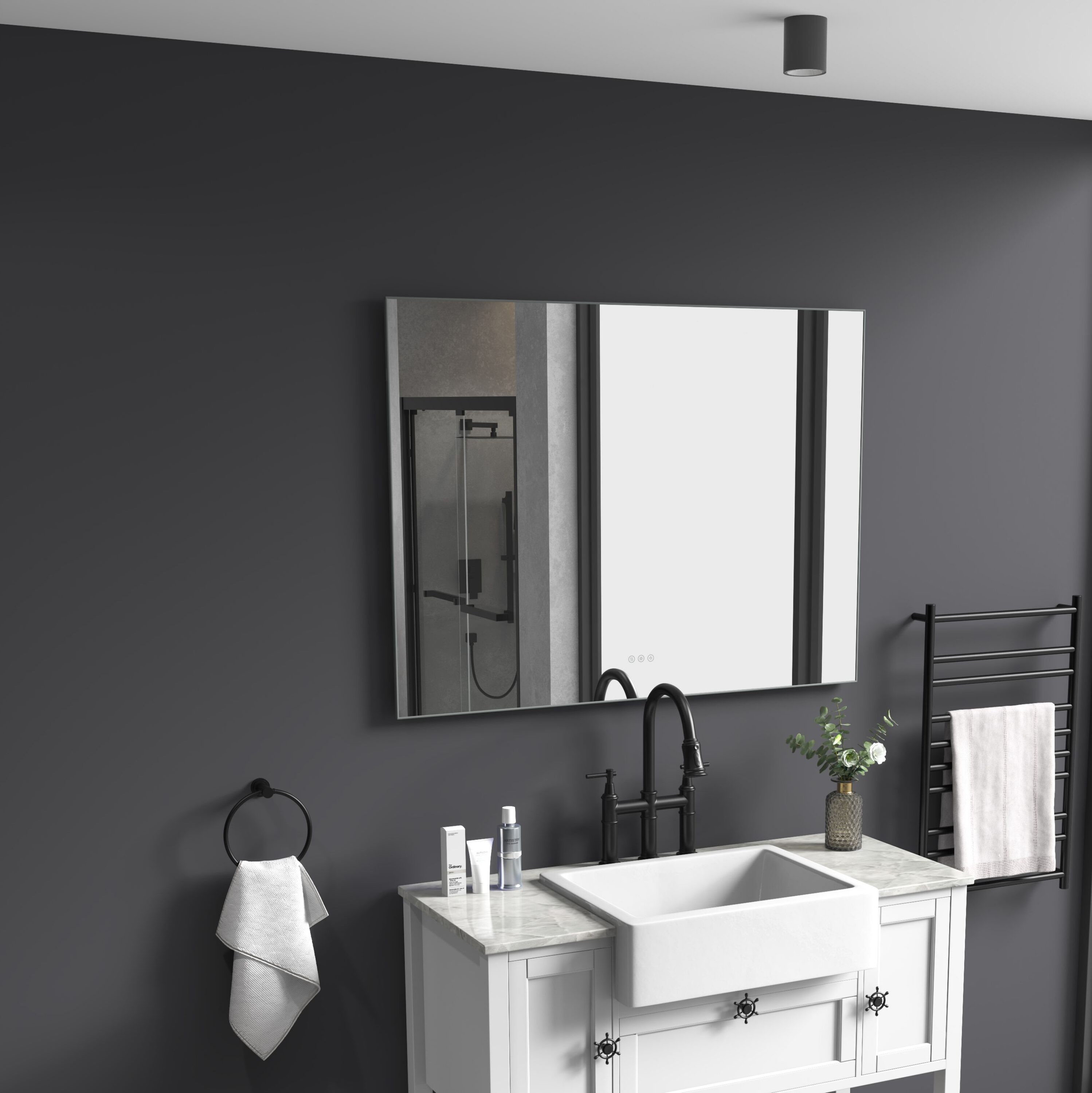 WELLFOR AMBE-044836 Framed-Bath-Mirrors - View #13