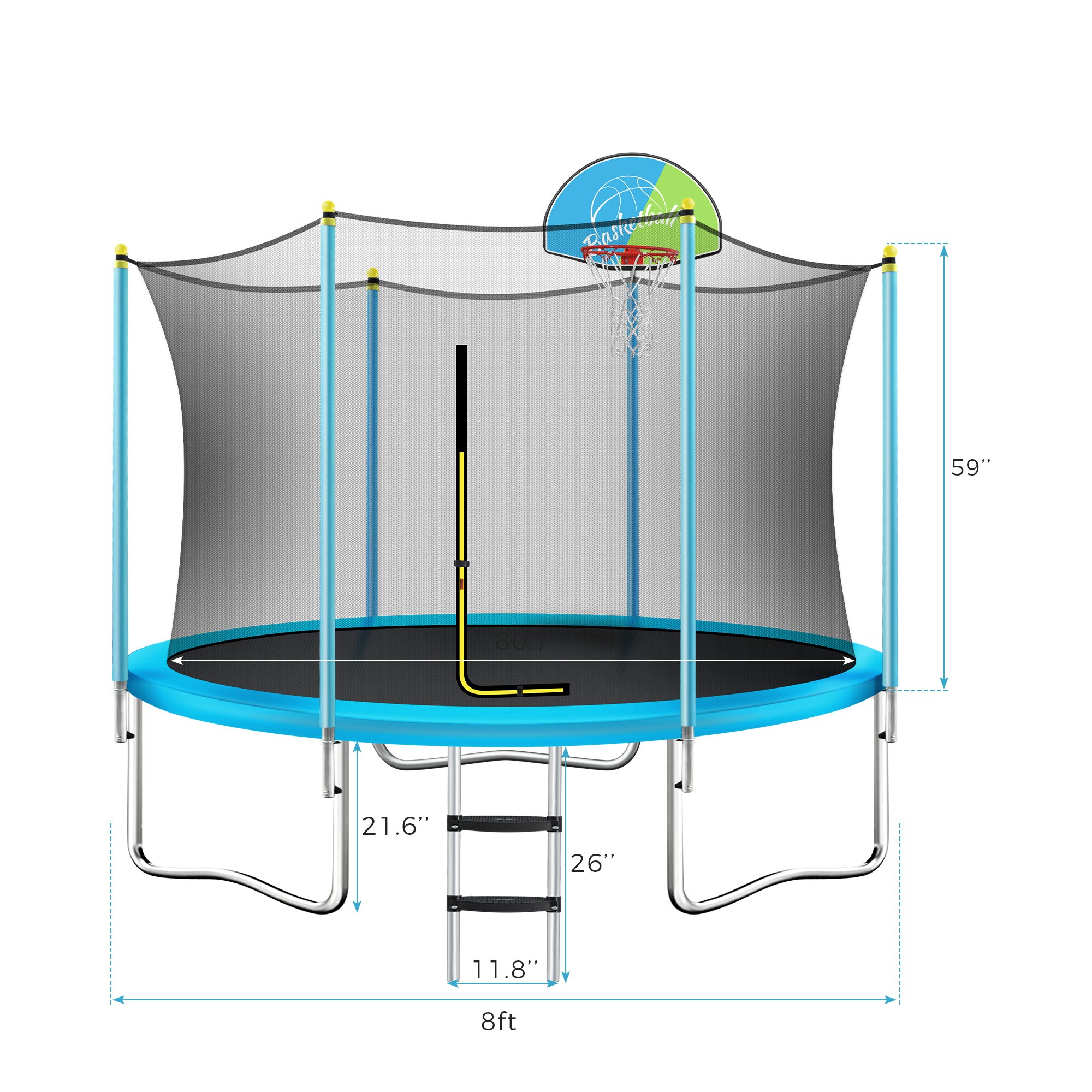 Qualler QDU310681C trampolines - View #6