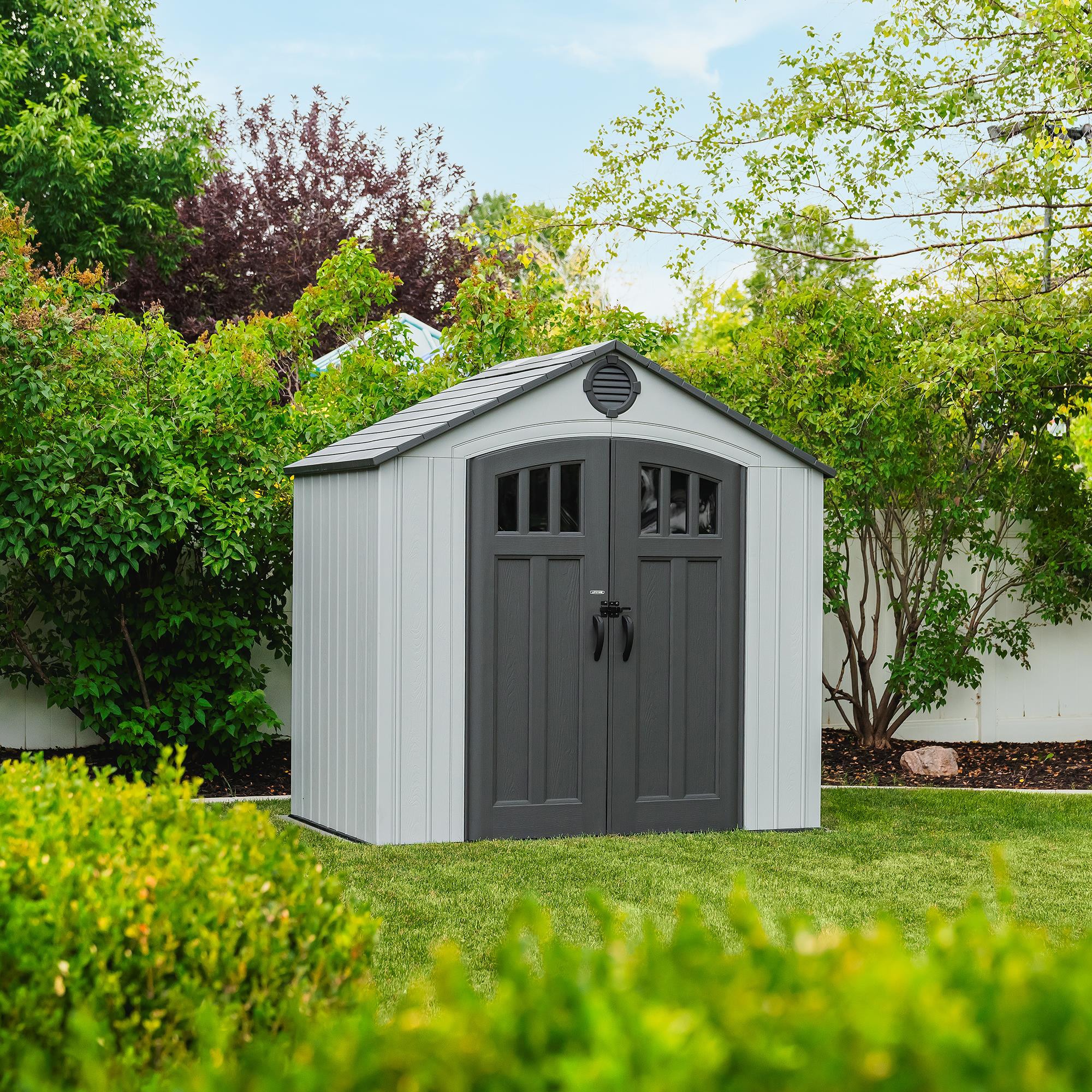 LIFETIME PRODUCTS 60468 Vinyl-Resin-Storage-Buildings - View #5