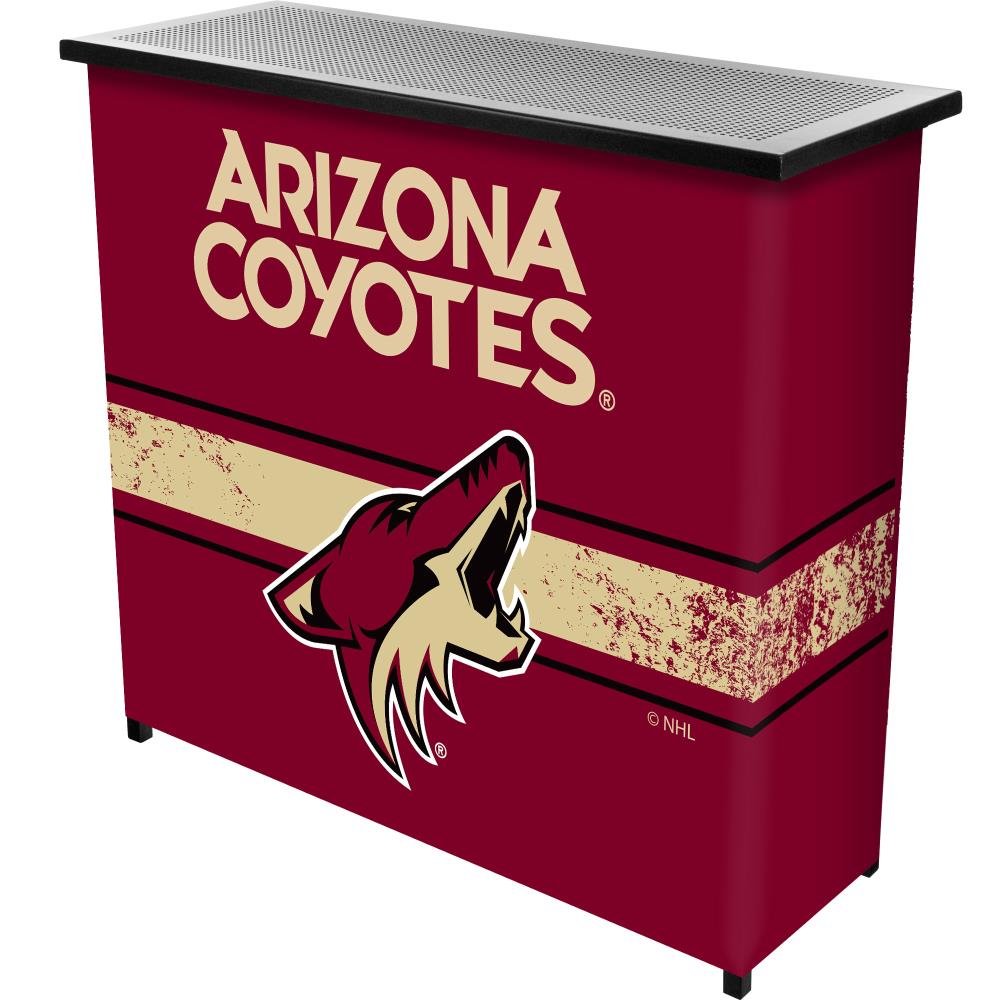 Trademark Gameroom NHL8000-AC2 Arizona Coyotes-Bar 39-in x 36-in Multiple Colors/Finishes Rectangle Mini Bar