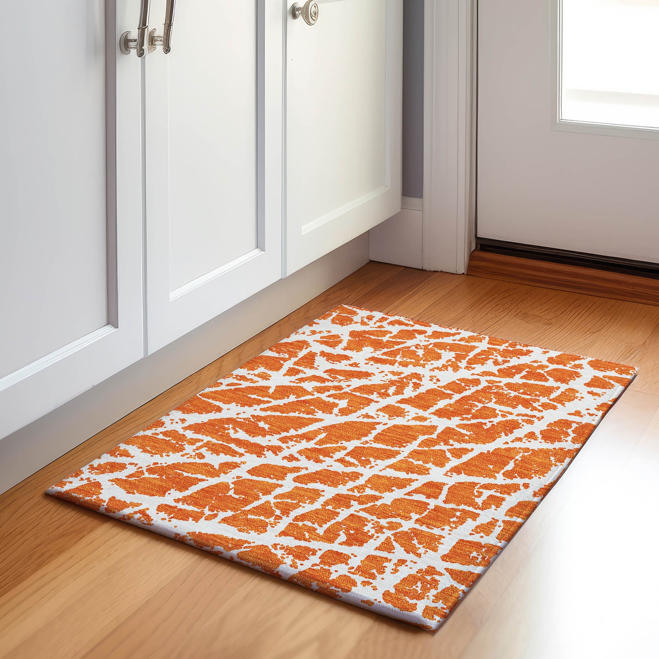 Addison Rugs AMF518PP8X10 Mayfield AMF518PP 8 x 10 (ft) Loomed Polyester Purple Rectangular Indoor Abstract Machine washable Area rug