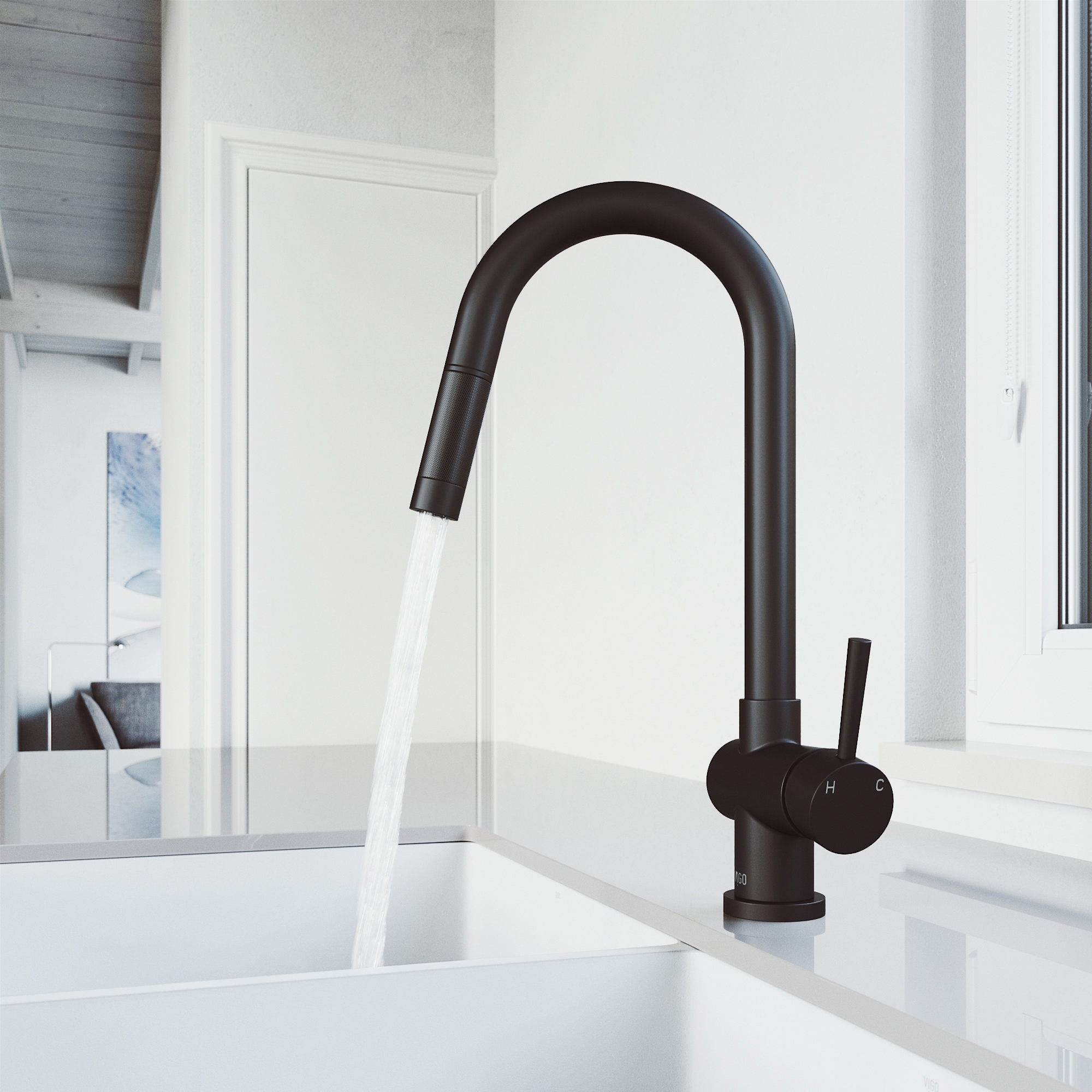 VIGO VG02008MB Kitchen-Faucets - View #3