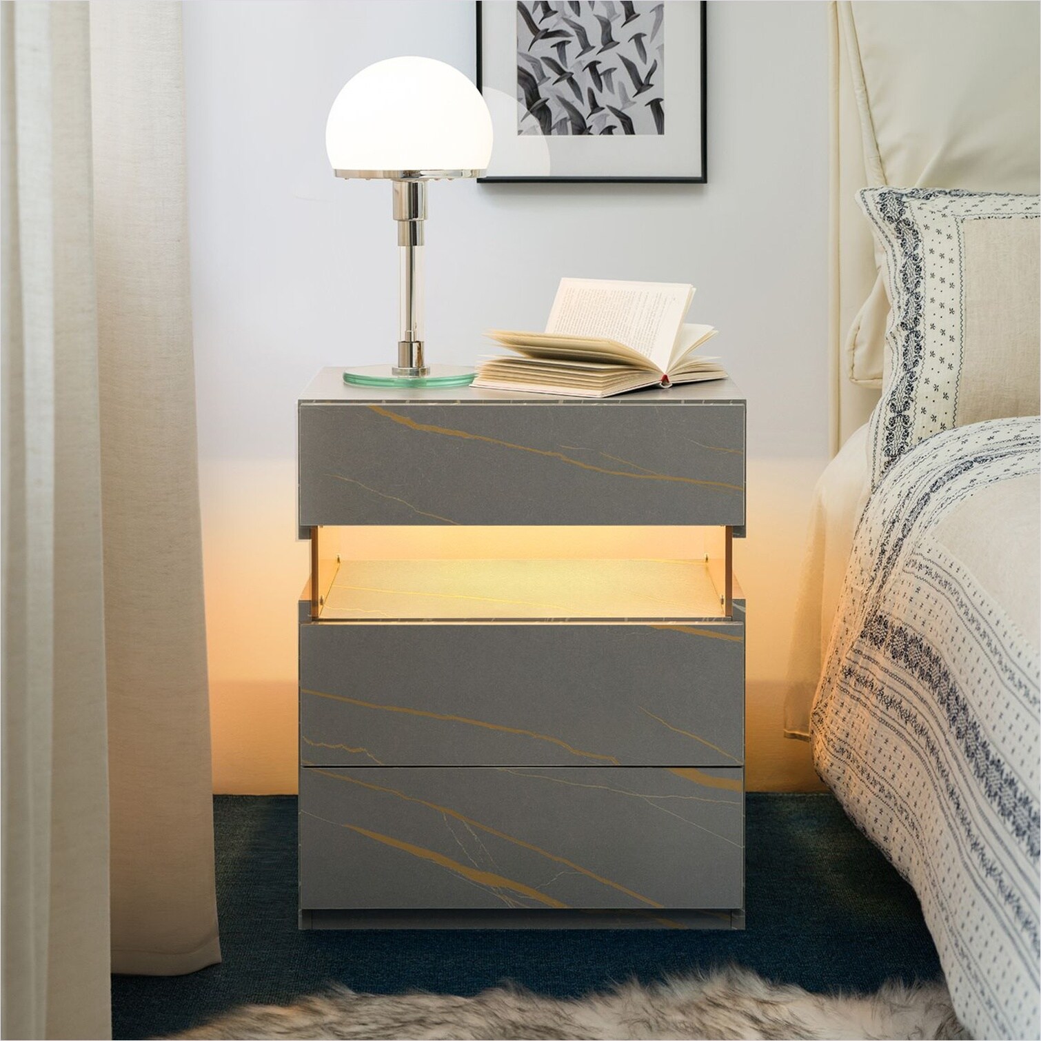 Watnature 55SBI1D38DW9 nightstands - View #2
