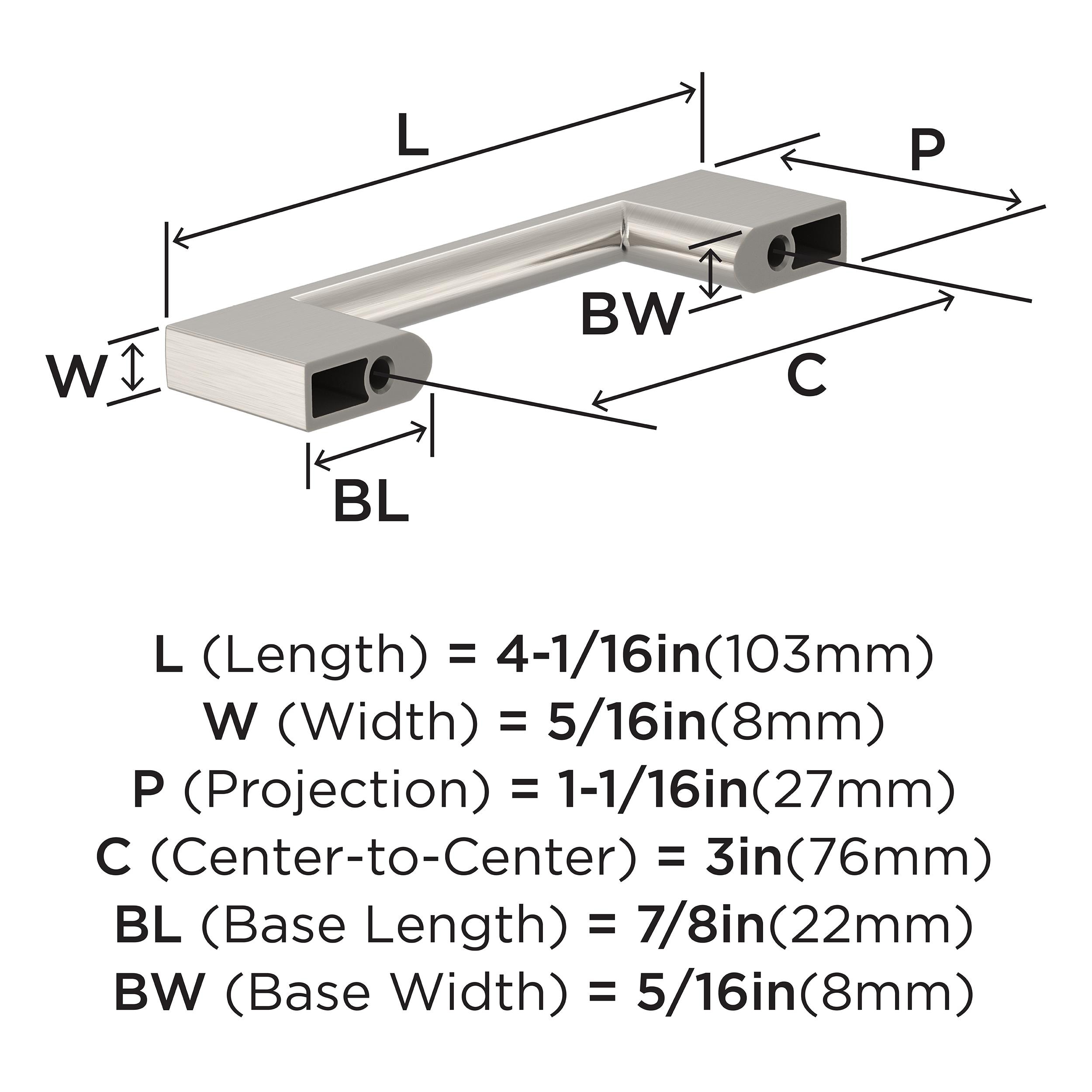 Amerock 10BX37130G10 Cabinet-Pulls - View #4