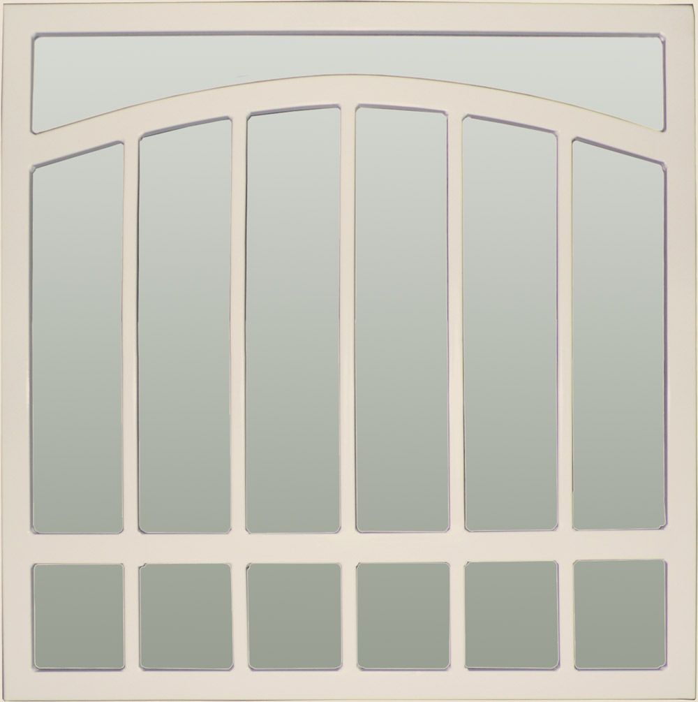 Gatehouse WA083654 Arched 36-in Almond Arched Window Security Bar