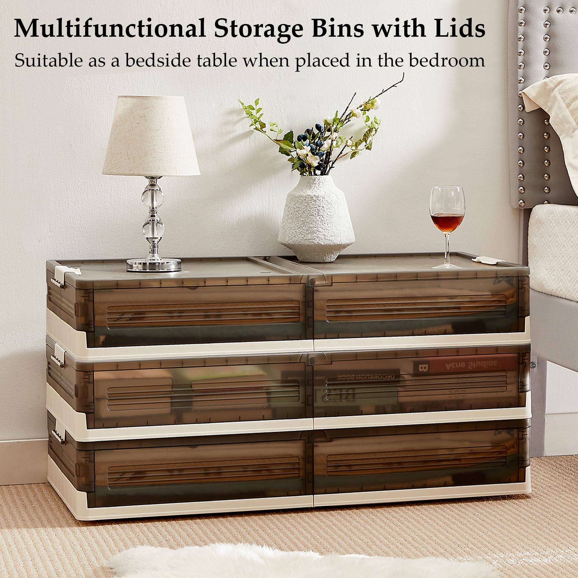 Lukvuzo LLU0821L287 Plastic-Storage-Totes - View #4