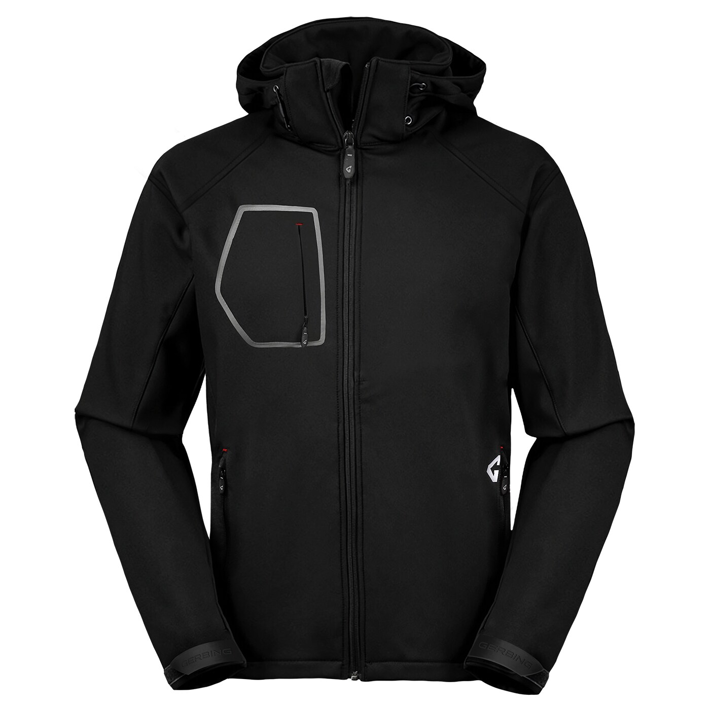 Gerbing Men's Black Hooded Heated Jacket (Small) in the Work Jackets & Coats  department at