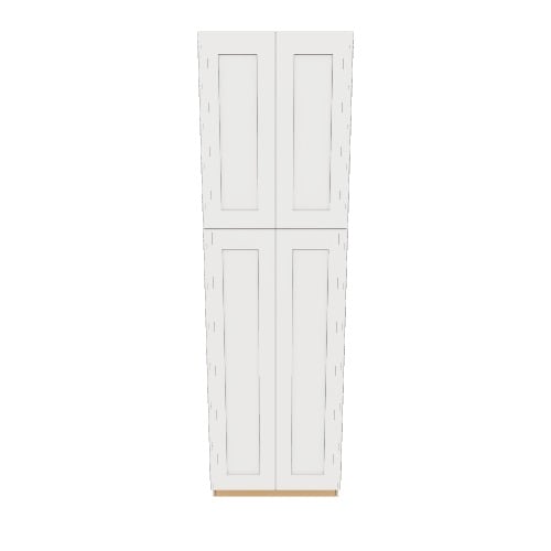 allen + roth Stonewall 18-in W x 84-in H x 24-in D Stone Pantry Fully Assembled Cabinet (Flat Panel Shaker Door Style)