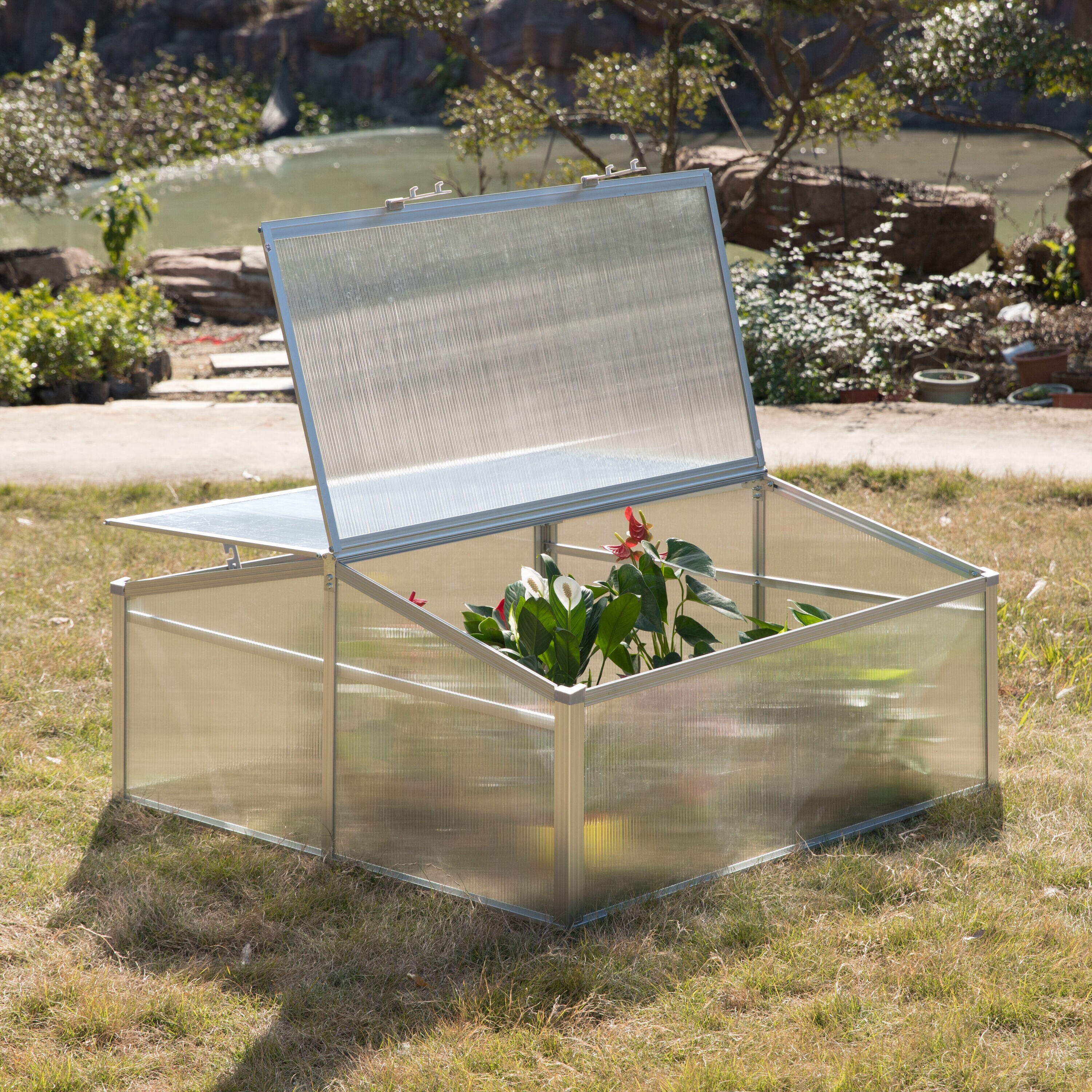 Gardenised QI003906 greenhouses - View #4