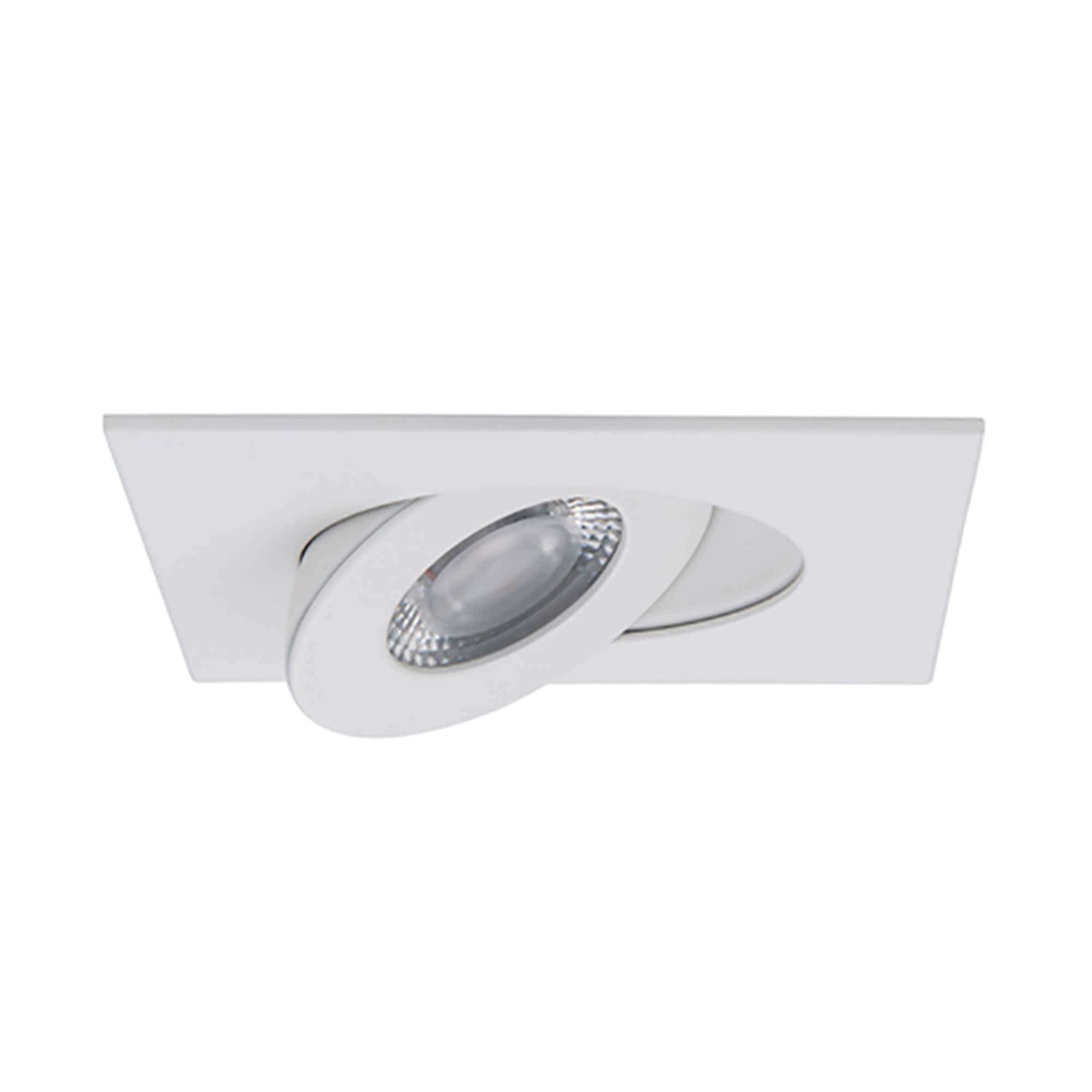 Lotos 3.5'' White Aluminum Canless LED Recessed Lighting Kit