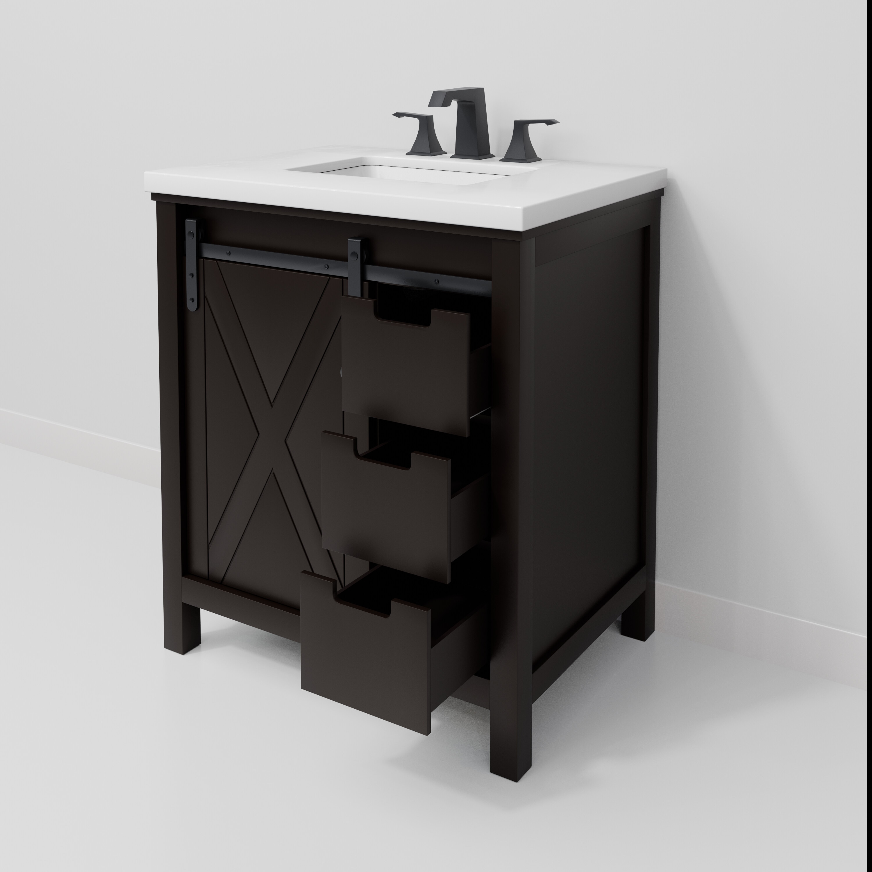 Lexora LVM30SC201 Bath-Vanity-Combo - View #6