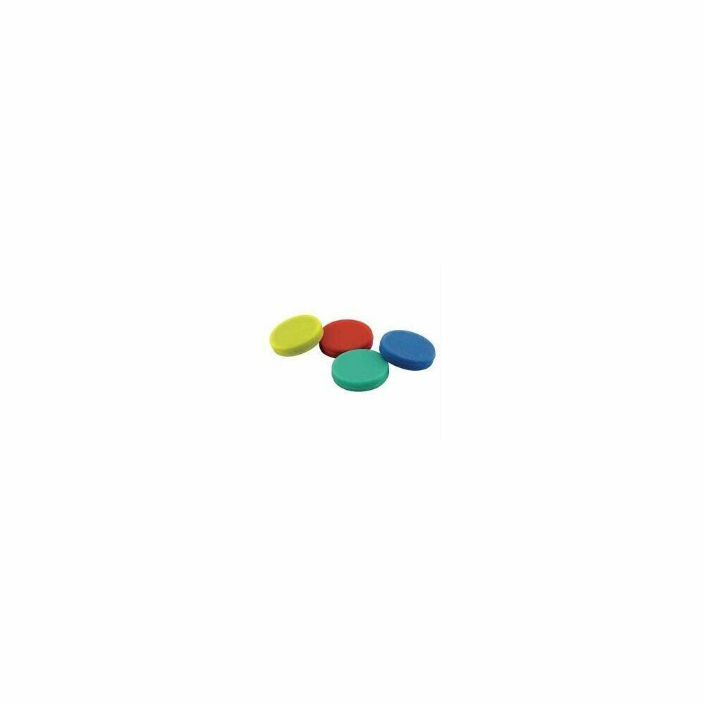  ZX9JNSN78012 Rubber Ceramic Disc Magnets, Assorted Color