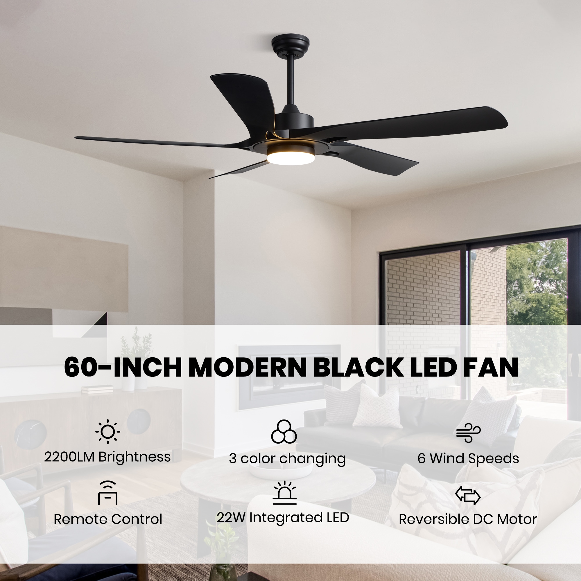 Antoine LSFD-25 Ceiling-Fans - View #3