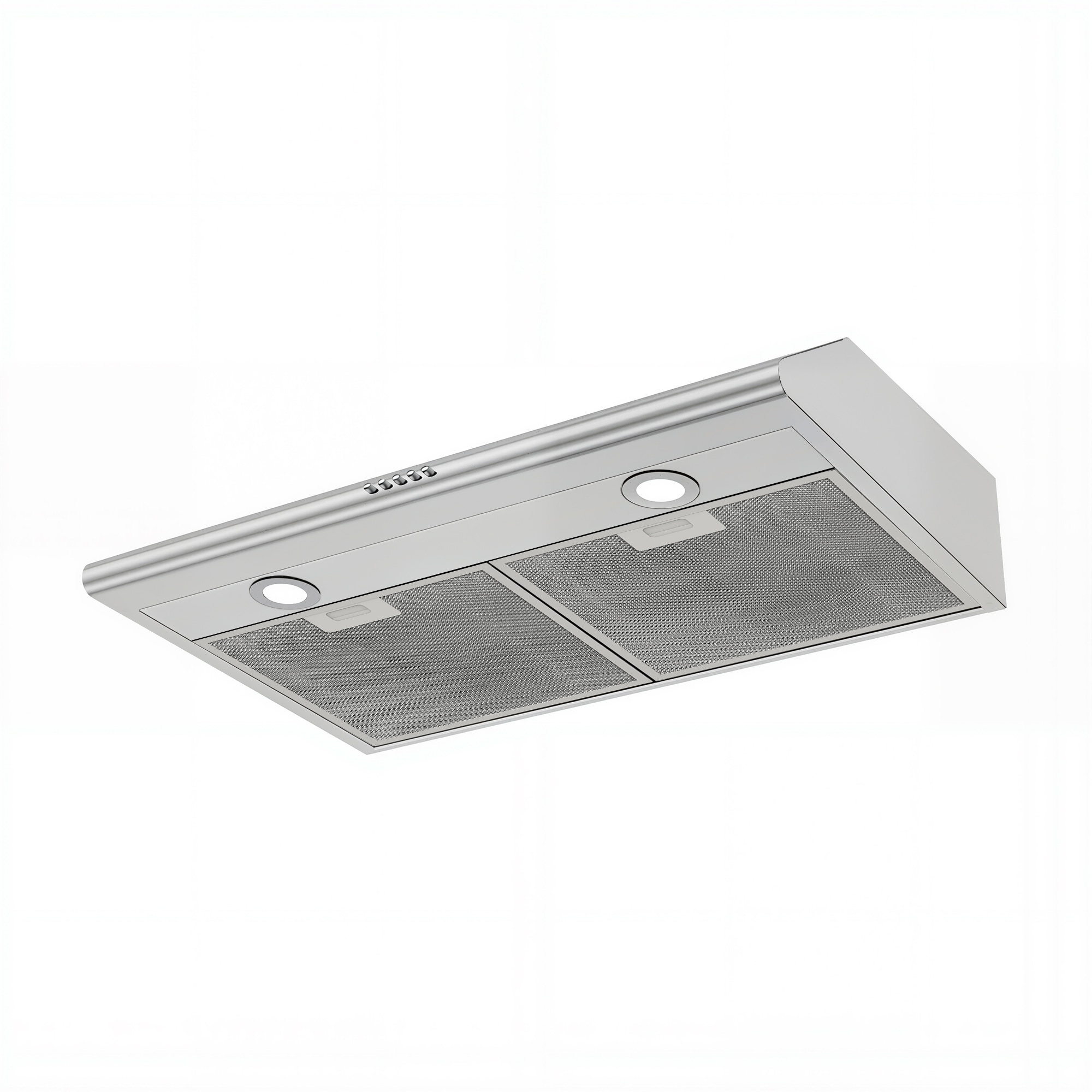 EXOVENTRA 30 inch Ducted 100 CFM Under Cabinet Wall Mount Range Hood with LED Light #A45ZY45003RH