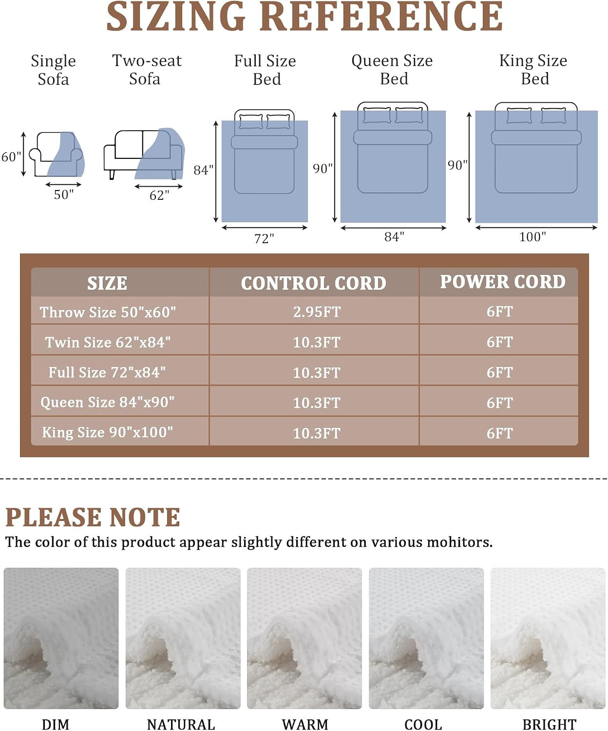 GAOMON CQC-BM5UTZ-TB03 Blankets-And-Throws - View #7