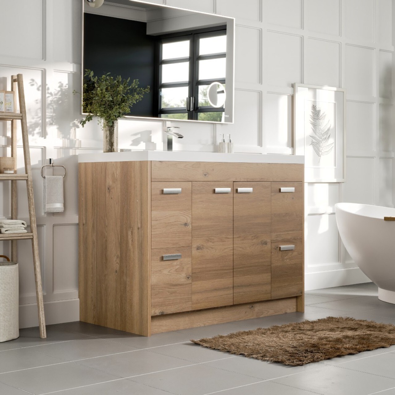 Eviva EVVN1000-8-42NOK Bath-Vanity-Combo - View #2