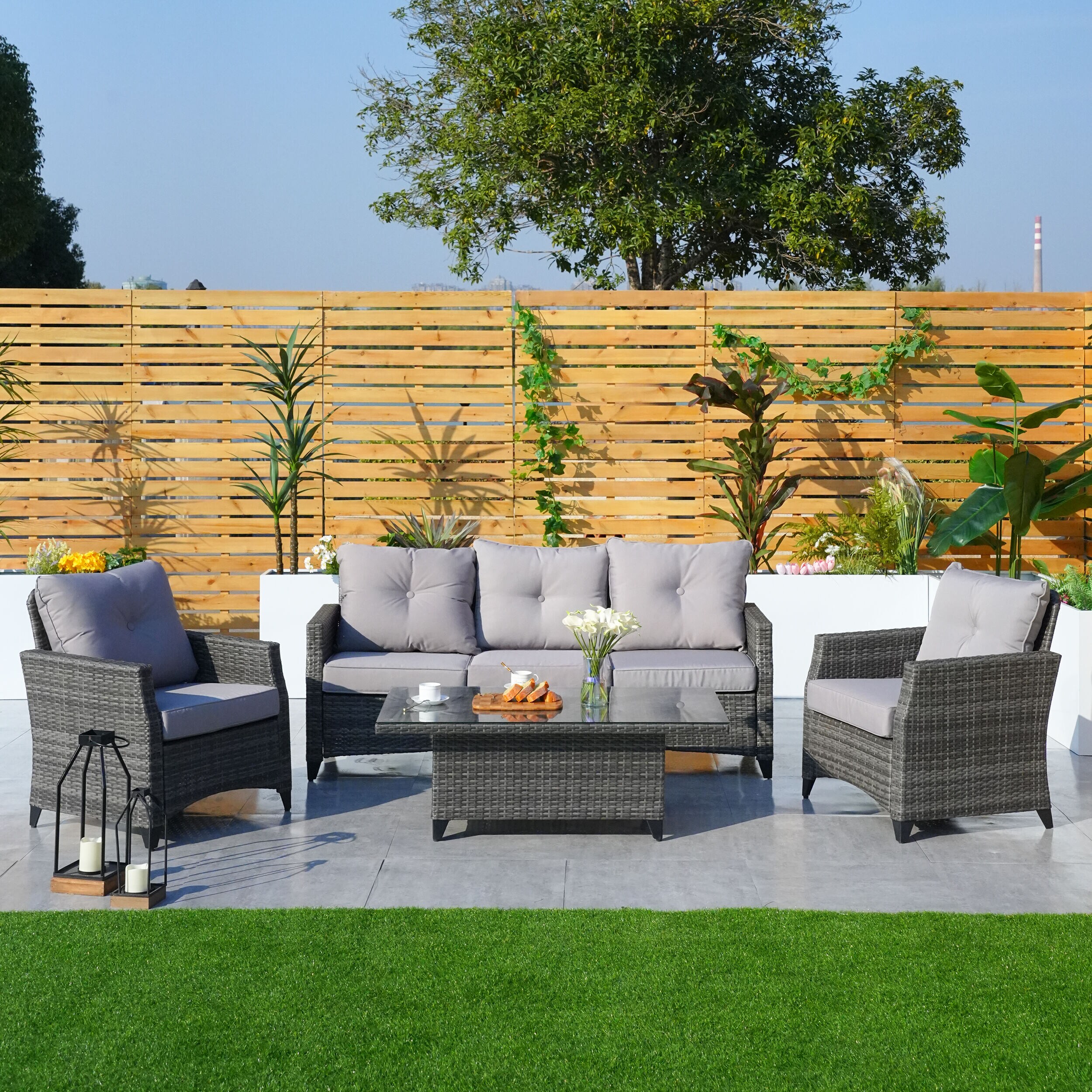 Moda Furnishings PAF-1802LP Patio-Conversation-Sets - View #6