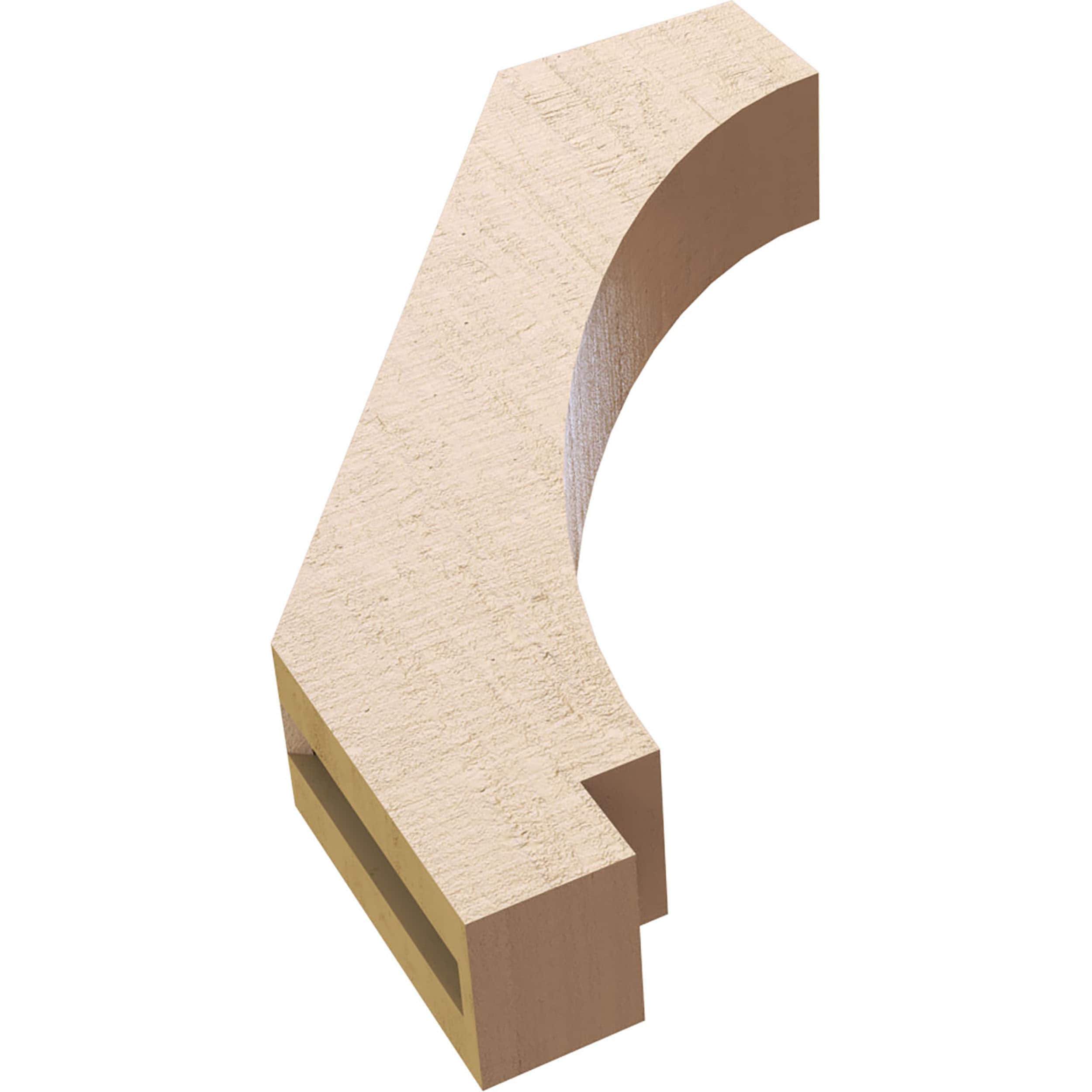 Ekena Millwork BRCUR03X14X18IMPRCPR braces - View #13