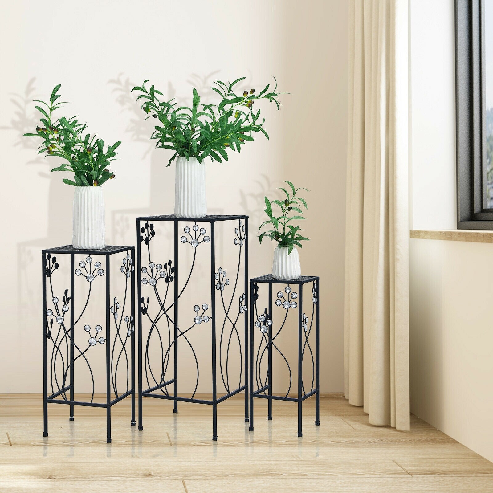 Forclover CTWE-NP10275BK Plant-Stand - View #9
