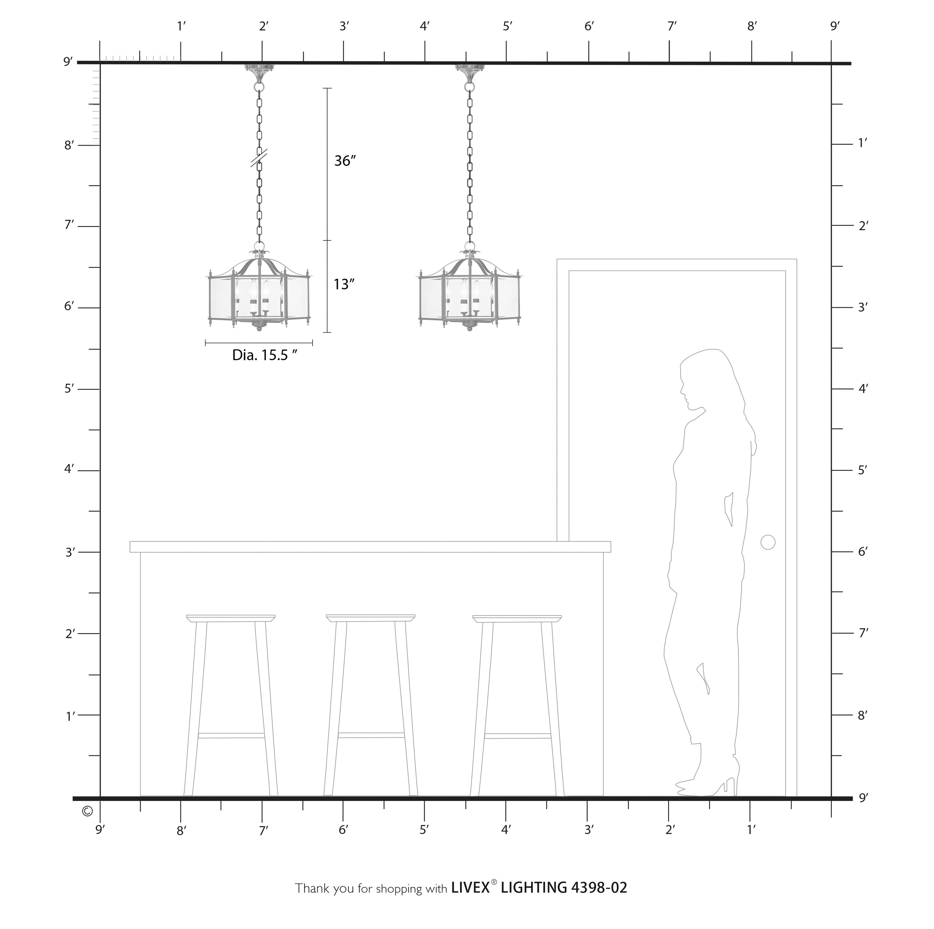 Livex Lighting 4398-02 Pendant-Lights - View #6