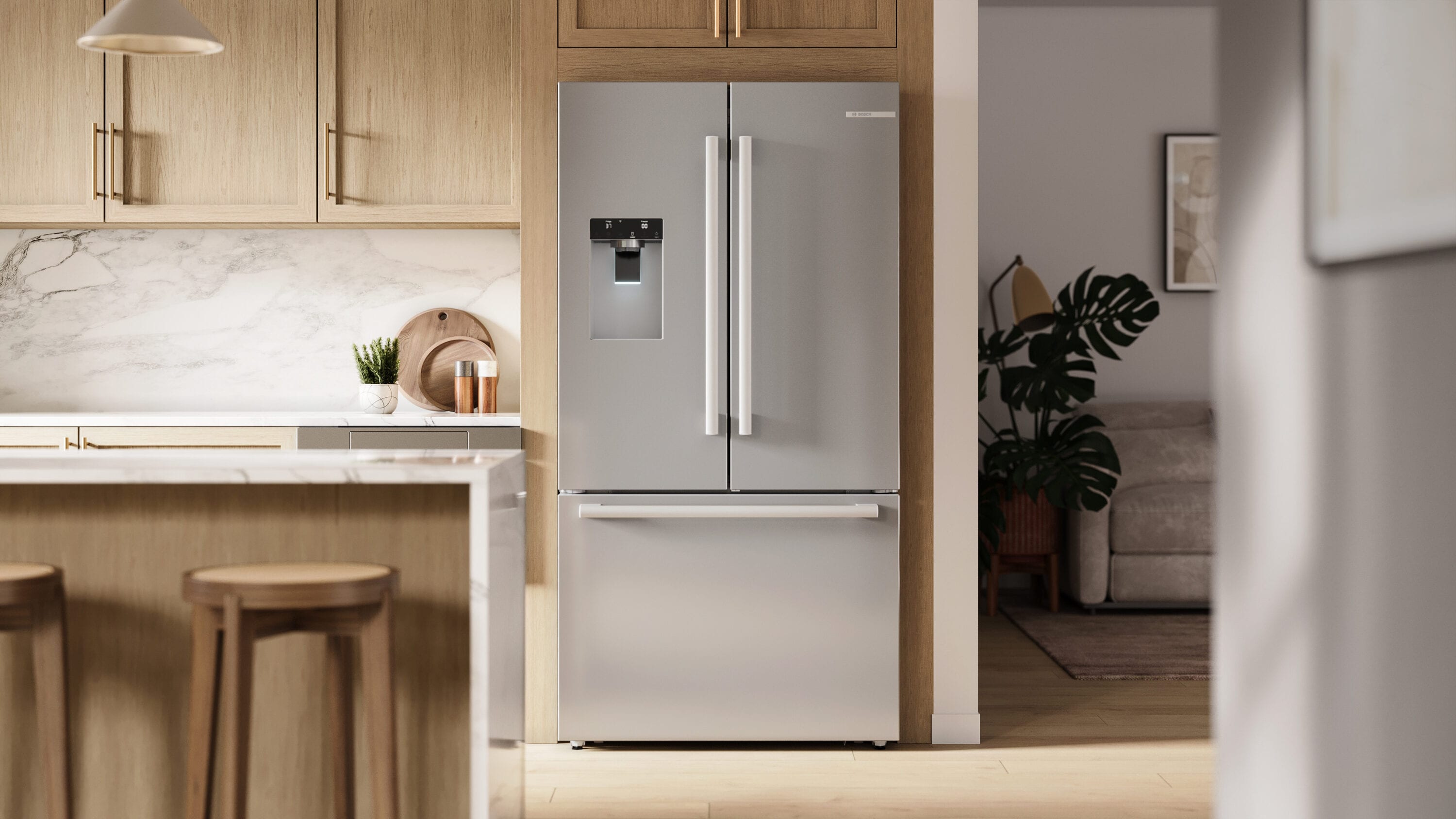 Bosch B36CD52SNS French-Door-Refrigerators - View #10