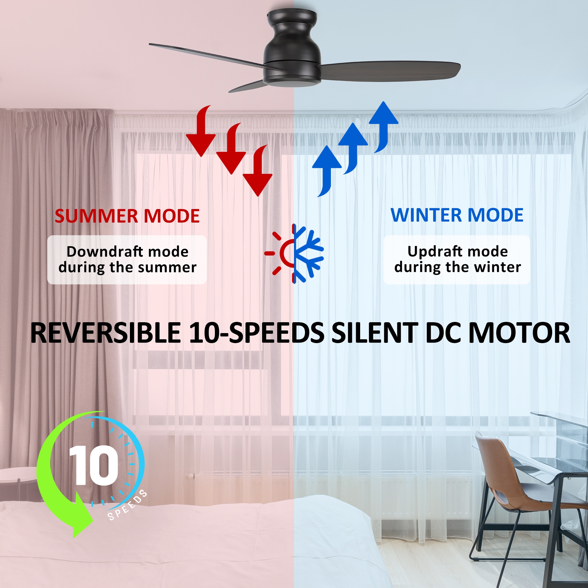 CARRO USA LC483Q-N10-BG-1-FM Ceiling-Fans - View #7