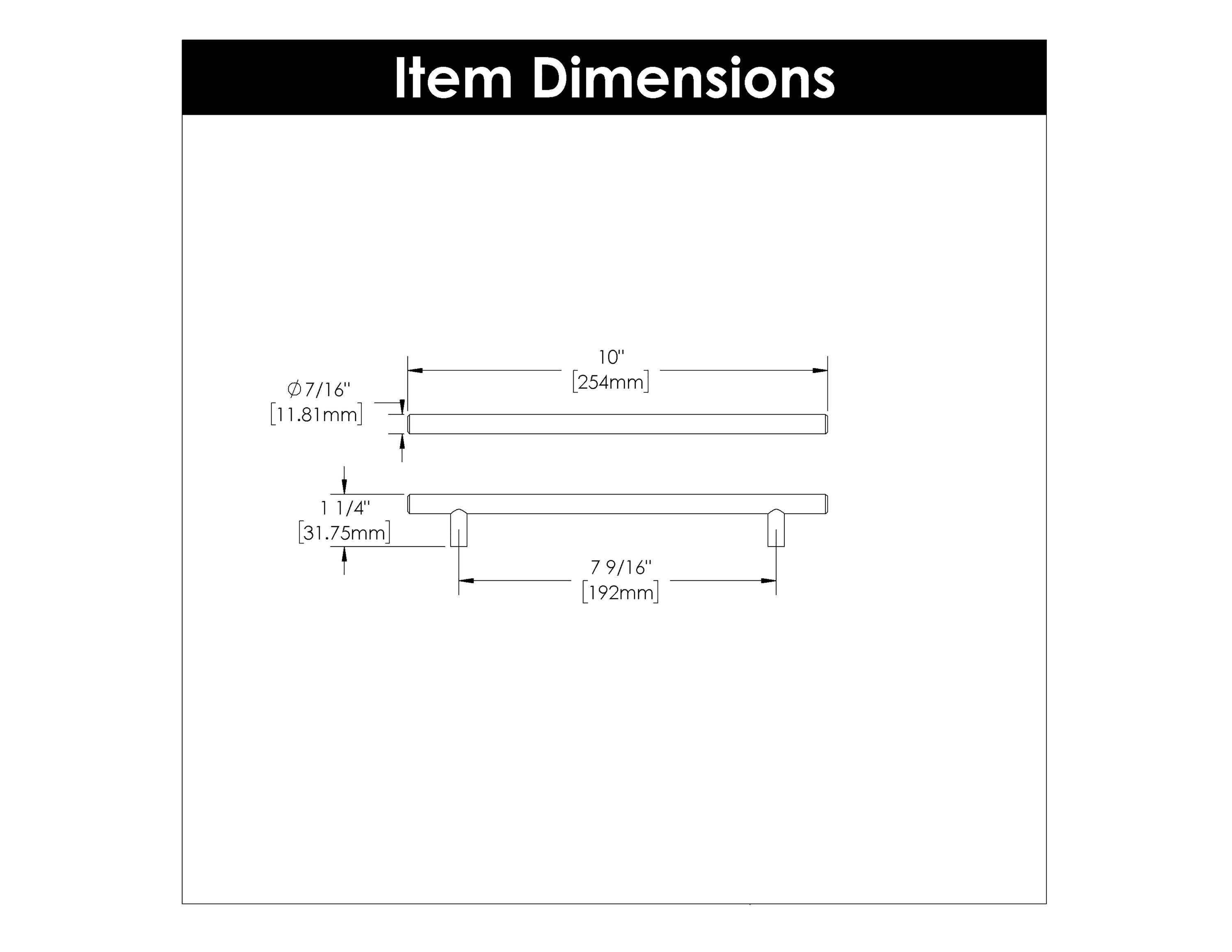 Hickory Hardware HH075597-RLB Cabinet-Pulls - View #5