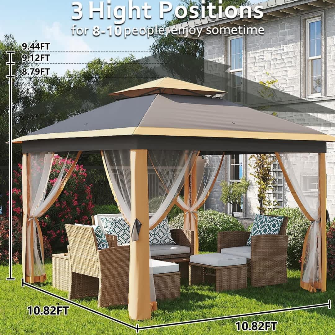 Qeetex KL-PHO-33C85TUG Pergolas-2 - View #4