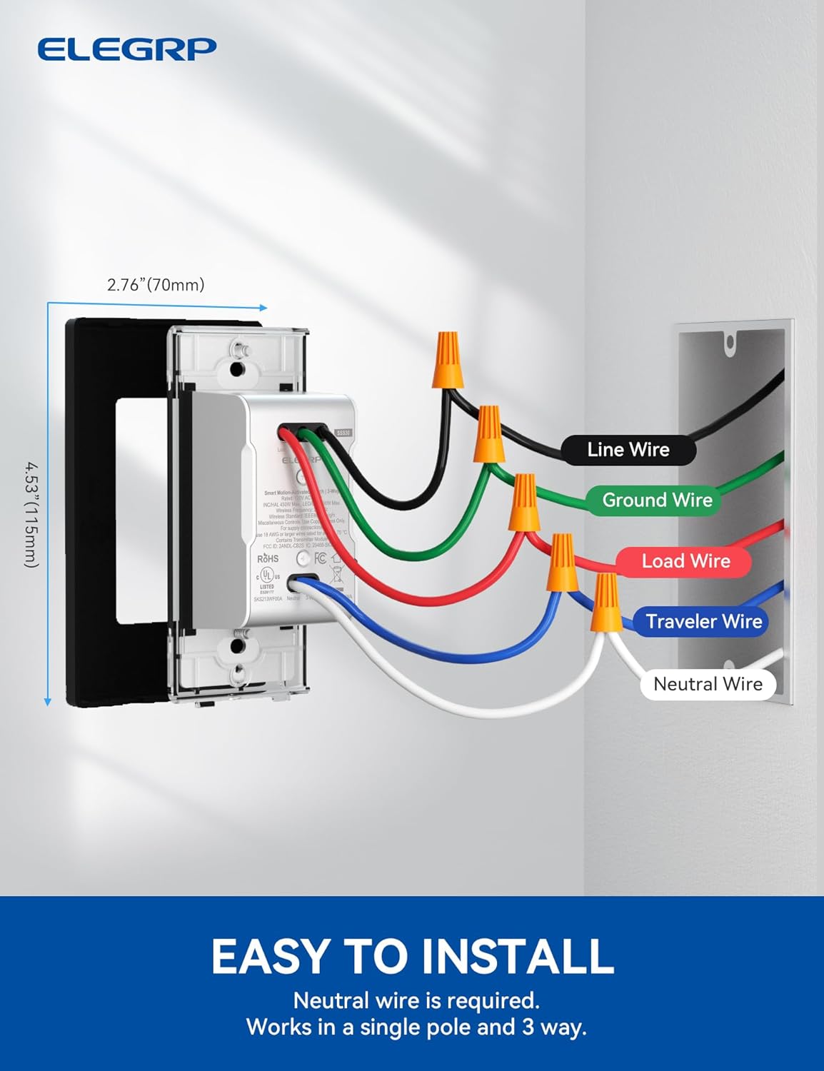 ELEGRP SSS30 BL2-3031GM Lighting-Controls - View #5