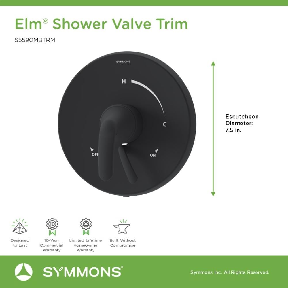 Symmons S5590MBTRM Shower-Handles - View #2
