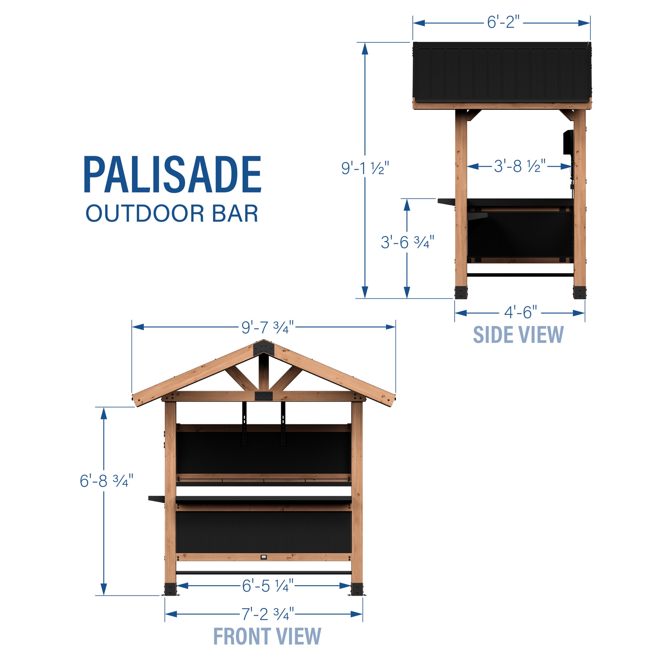 Backyard Discovery 2304161COM Patio-Bars - View #3
