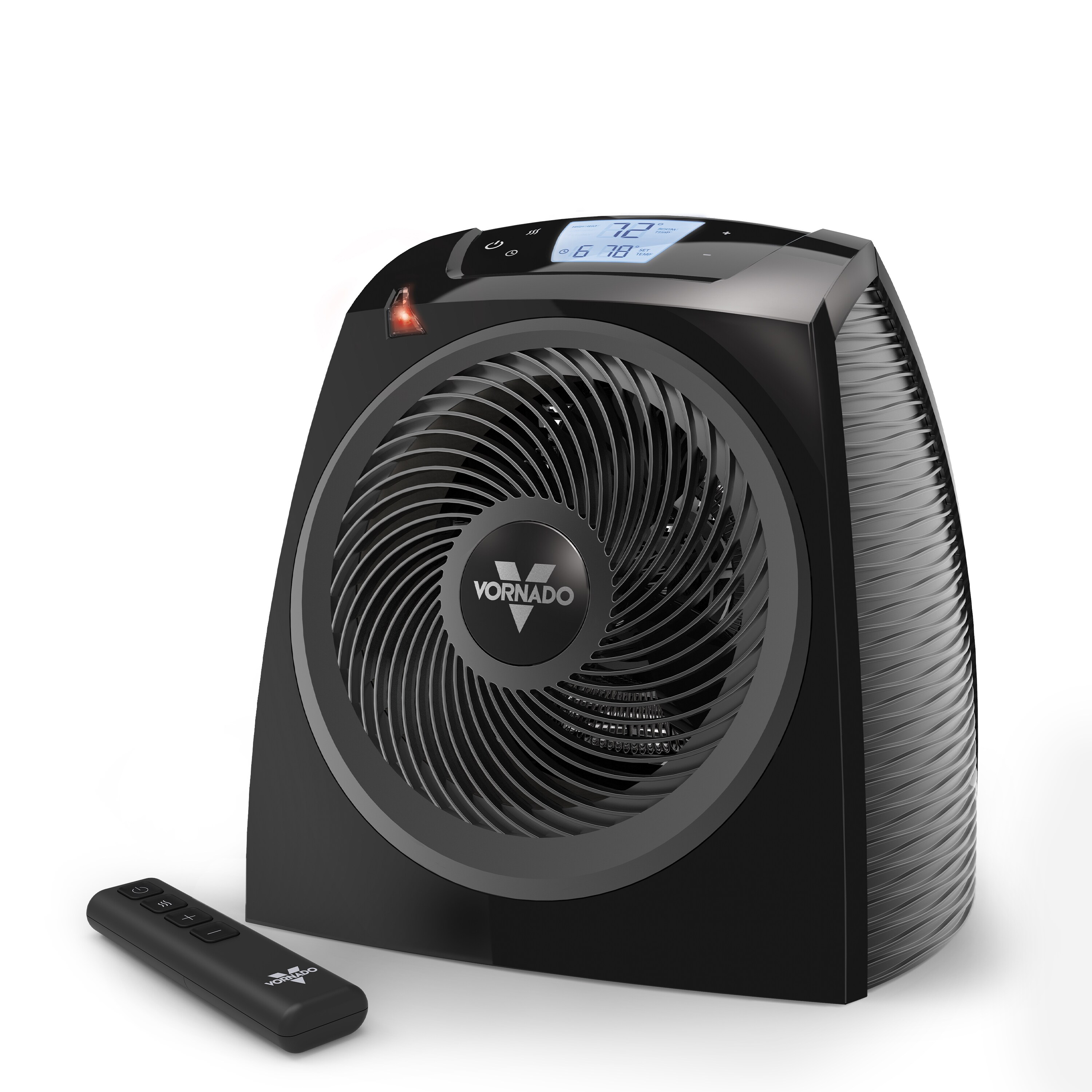 Vornado 1500 -Watt Fan Utility Indoor Electric Space Heater with Thermostat with Remote #EH1-0232-06