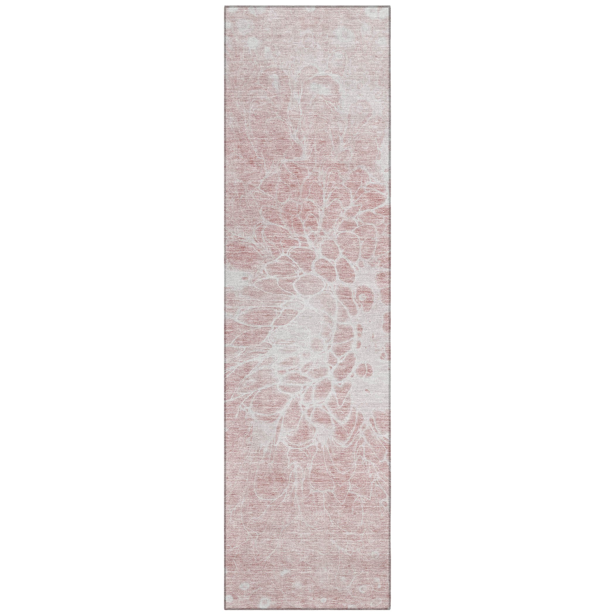 Addison Rugs ACN653PI2X8 Chantille ACN653PI 2 x 7 (ft) Polyester Pink Rectangular Indoor/Outdoor Geometric Machine washable Runner rug