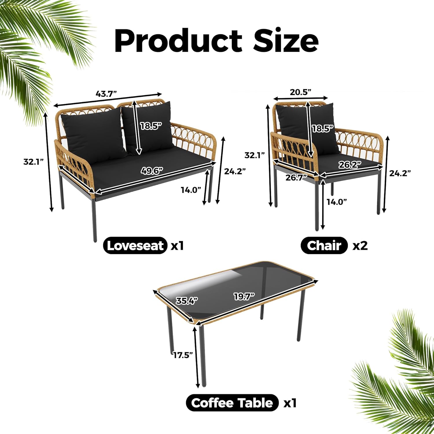 Qeetex LHF-DYQ-PHO-34U6AMYS Patio-Dining-Sets - View #2