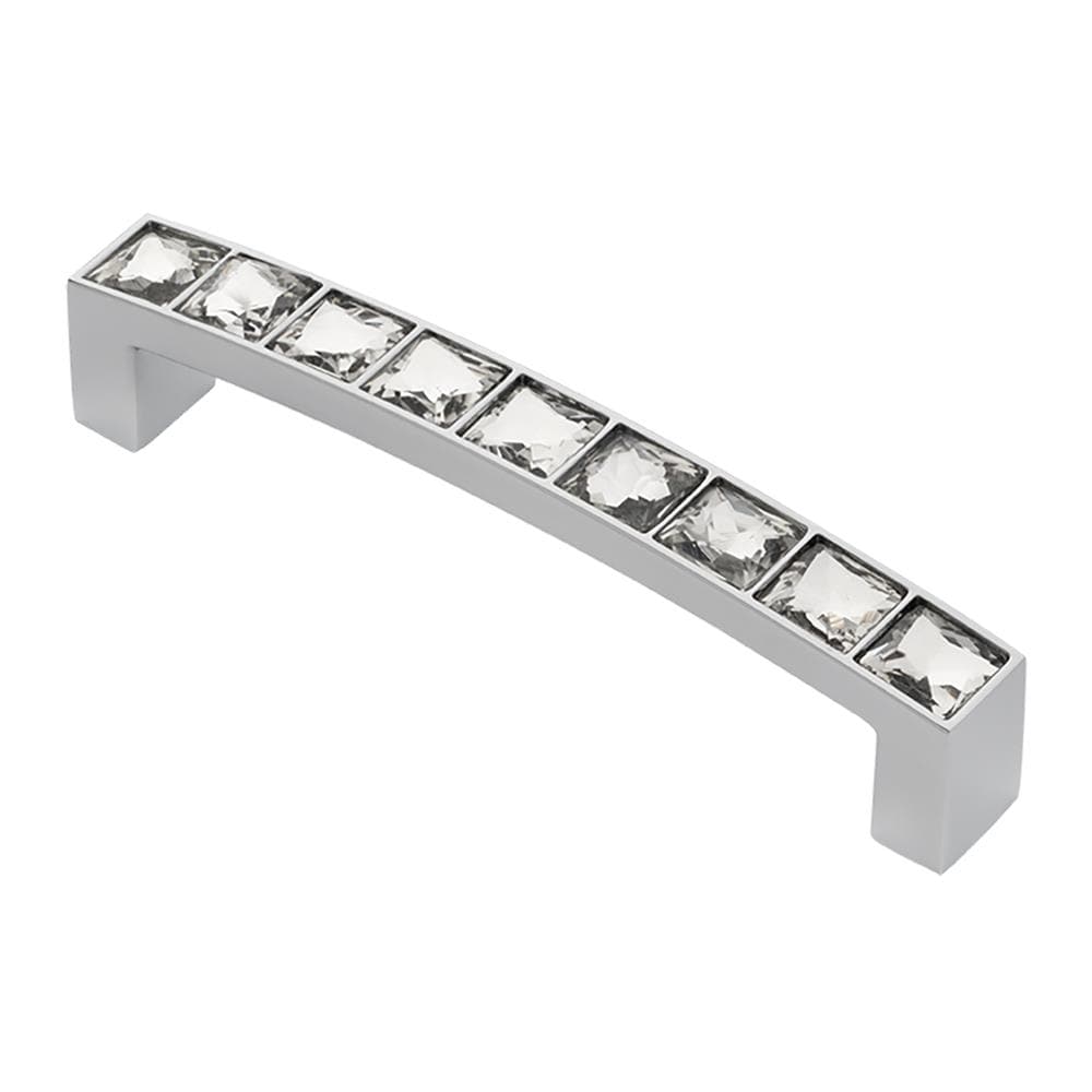Wisdom Stone 410396CH-C Karlovy 3-3/4-in , 96mm Center to Center Polished Chrome Arch Handle