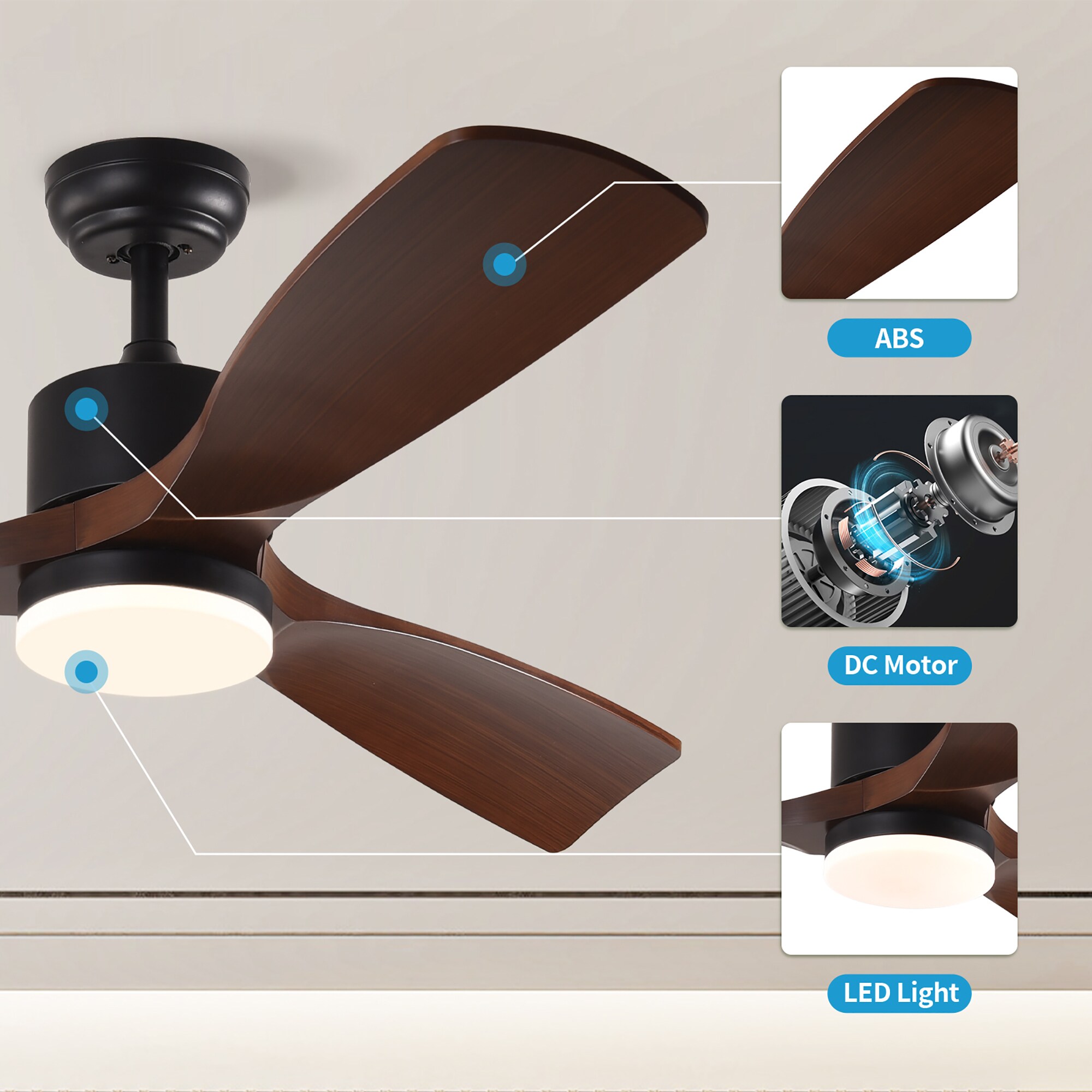 Sunrinx MG65-9-FSD Ceiling-Fans - View #8