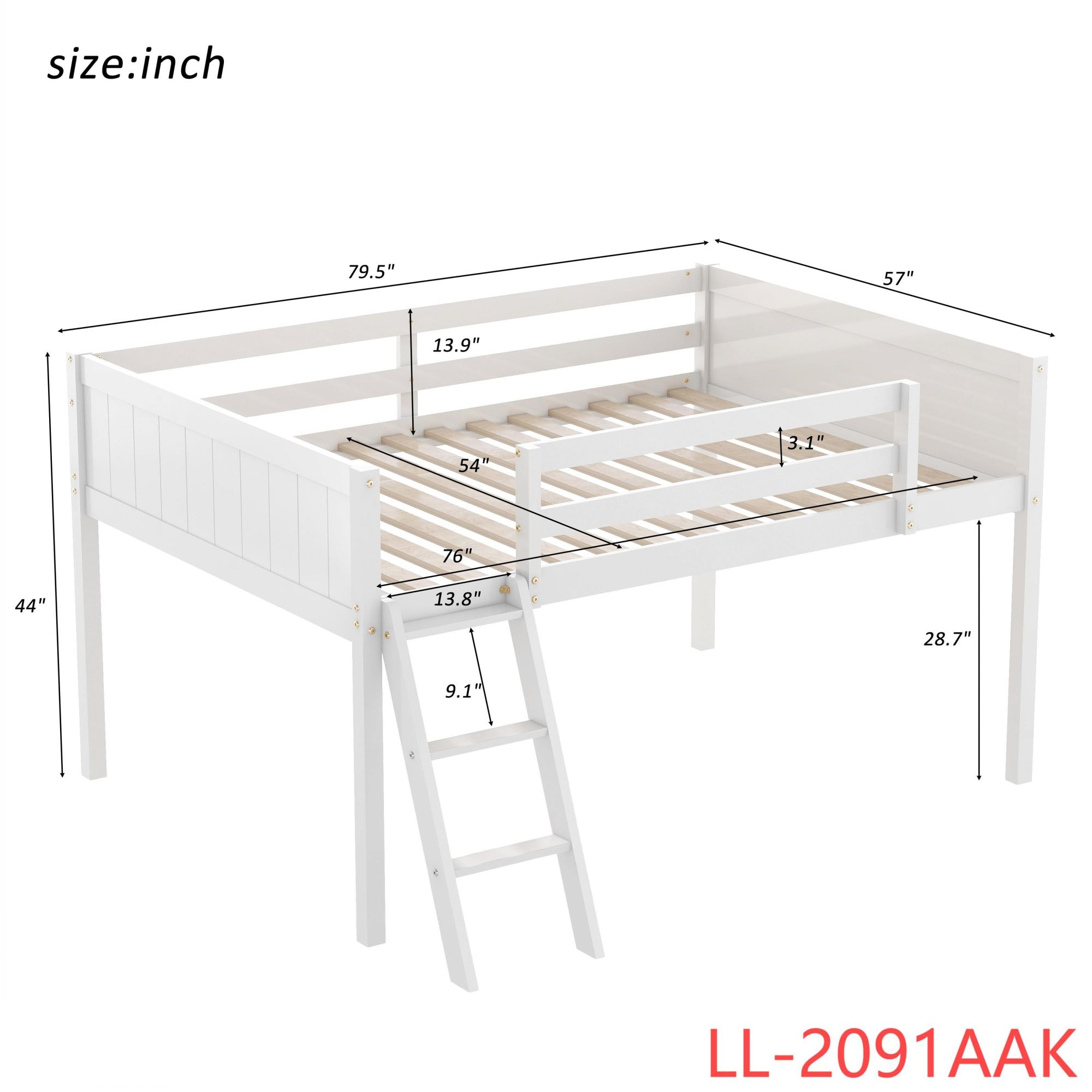 Yiekholo LL-2091AAK Bunk-Beds - View #4
