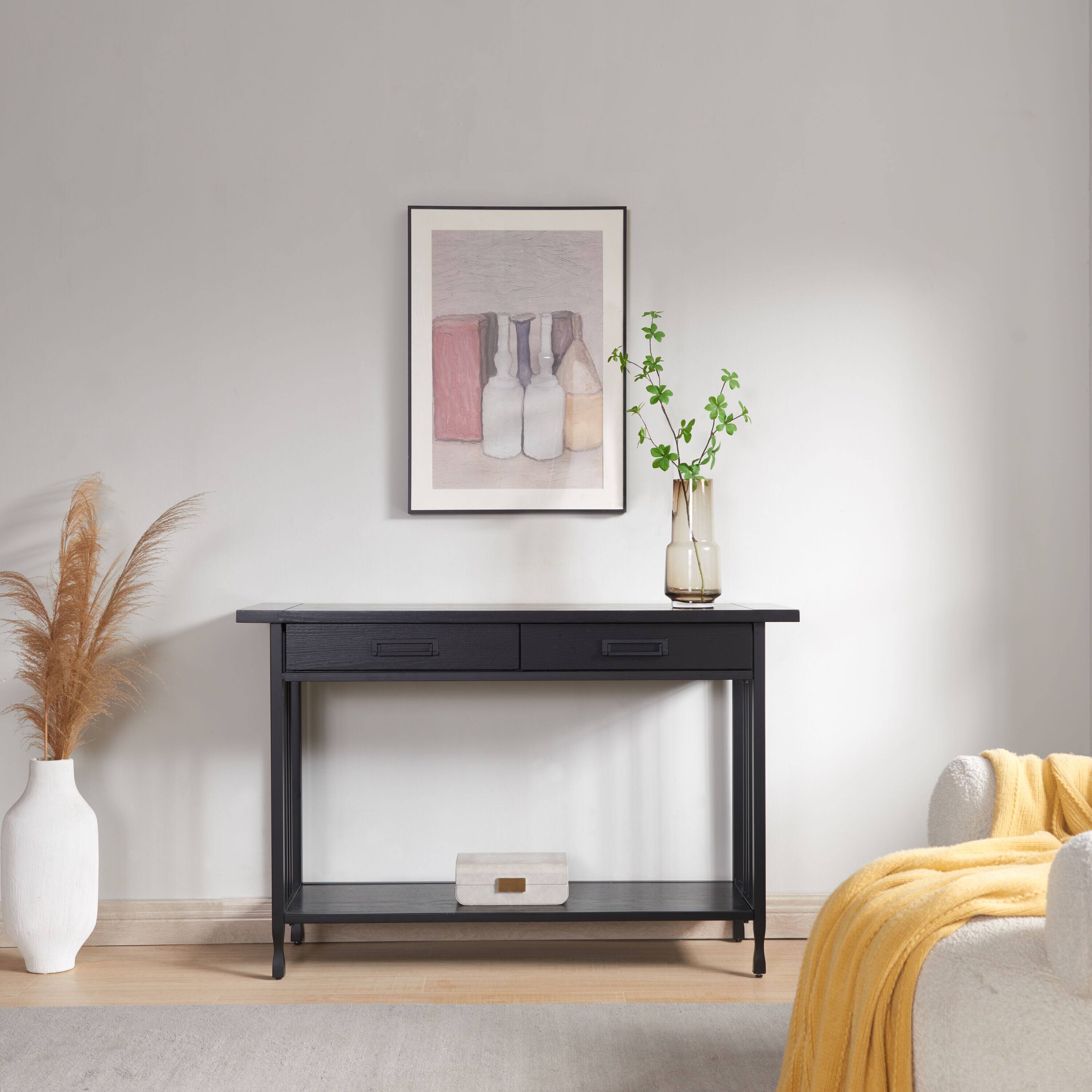 Leick Home 11233-BK Console-Sofa-Tables - View #5