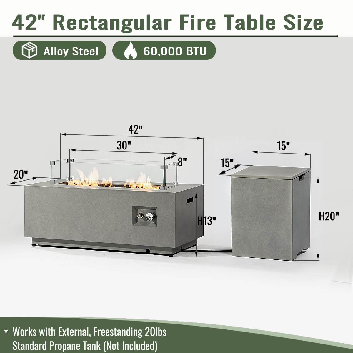 Tatayosi JL-3P270562 Outdoor-Gas-Firepits - View #18