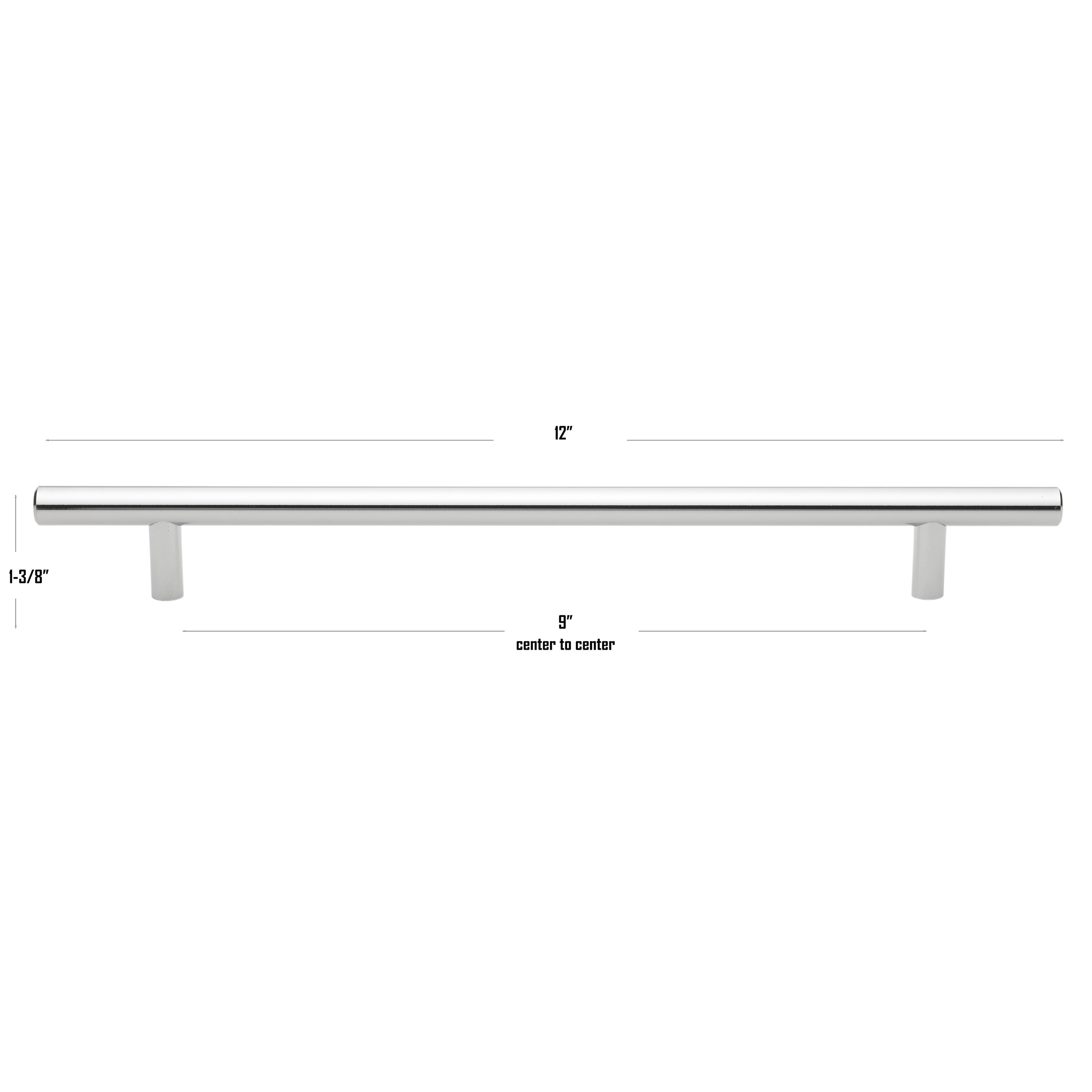 GlideRite Hardware 5012-228-PC-10 Cabinet-Pulls - View #4