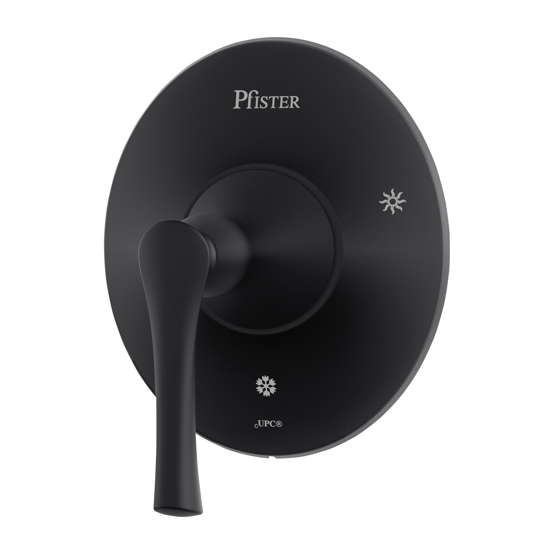 Pfister R89-1RHB Rhen Matte Black 5.7813-Inches Universal Bathtub/Shower Diverter 5.7813-Inches -ID