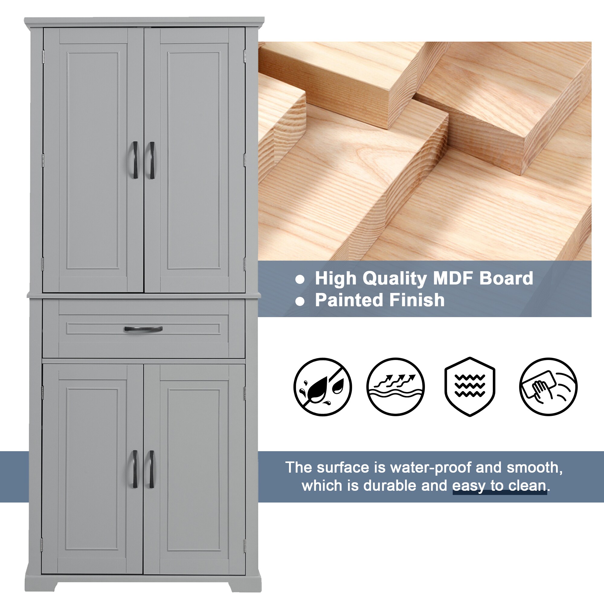LUXEYARD DS-M-BAC03688 Utility-Storage-Cabinets - View #7