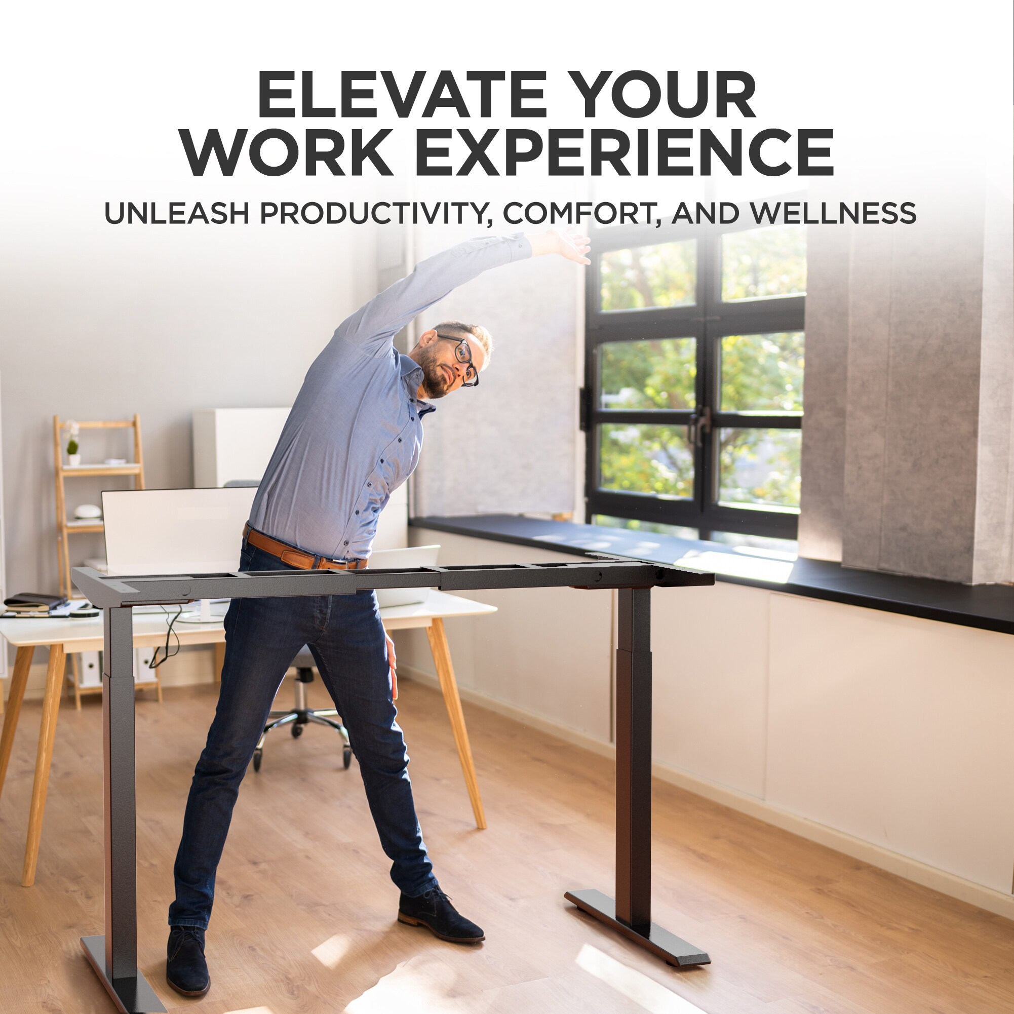 Uncaged Ergonomics RUB desks - View #3