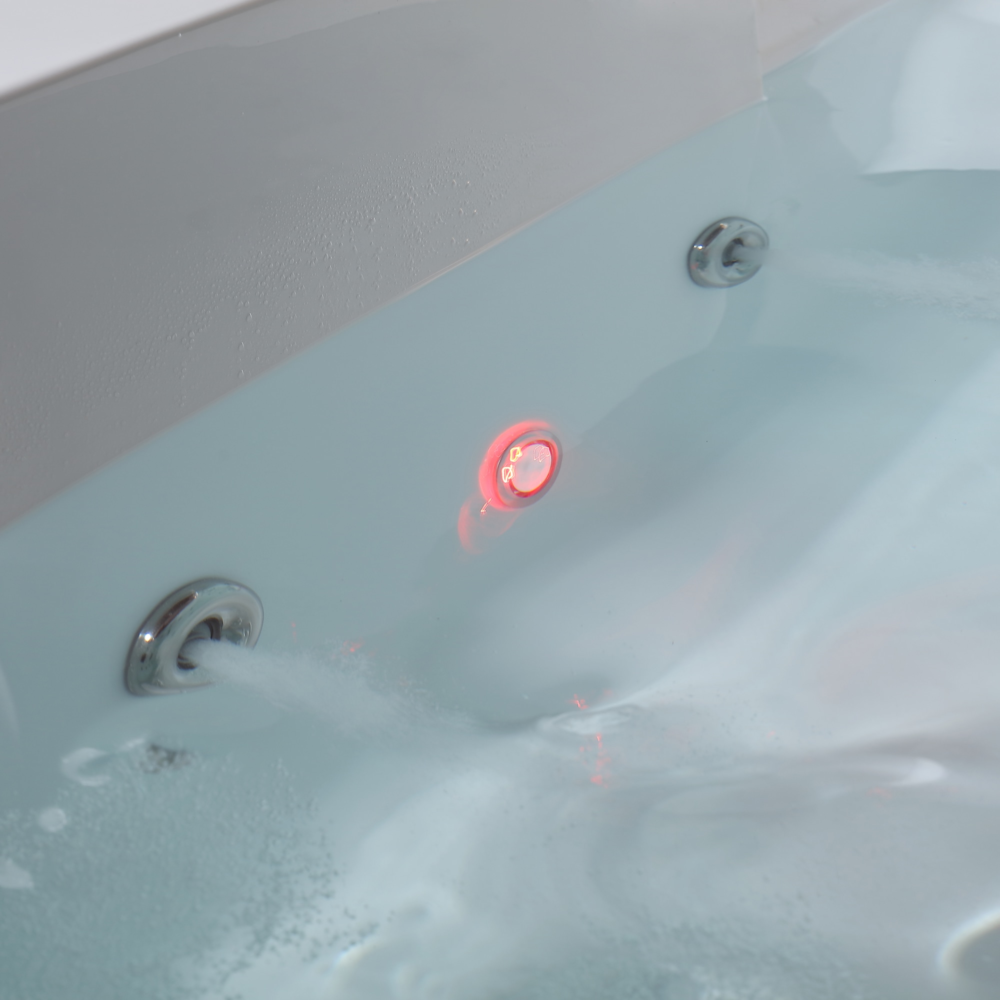 72 X 48 Acrylic Rectangle Whirlpool Bathtub - 10 Water Jets - Led Lights  - Left Side Drain - 3-Side Alcove Install - On Sale - Bed Bath & Beyond -  33466800