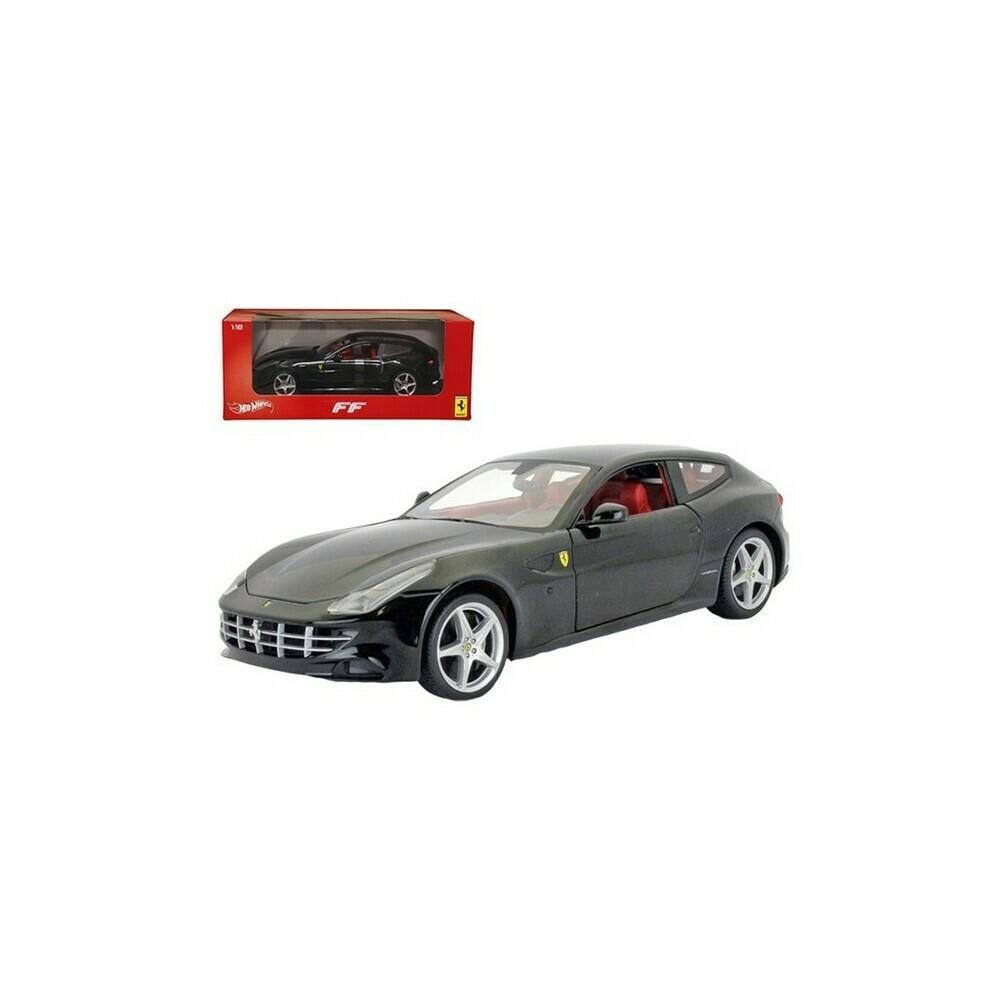 1/18 Hot Wheels Ferrari FF Black Diecast Model Car Black X5526 