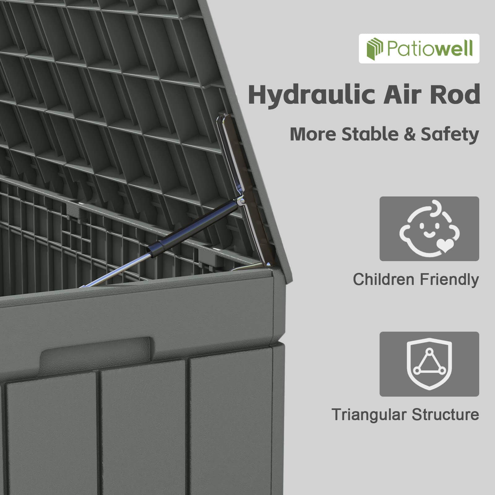 Patiowell WES-PSB22-0093-D4 Deck-Boxes - View #5